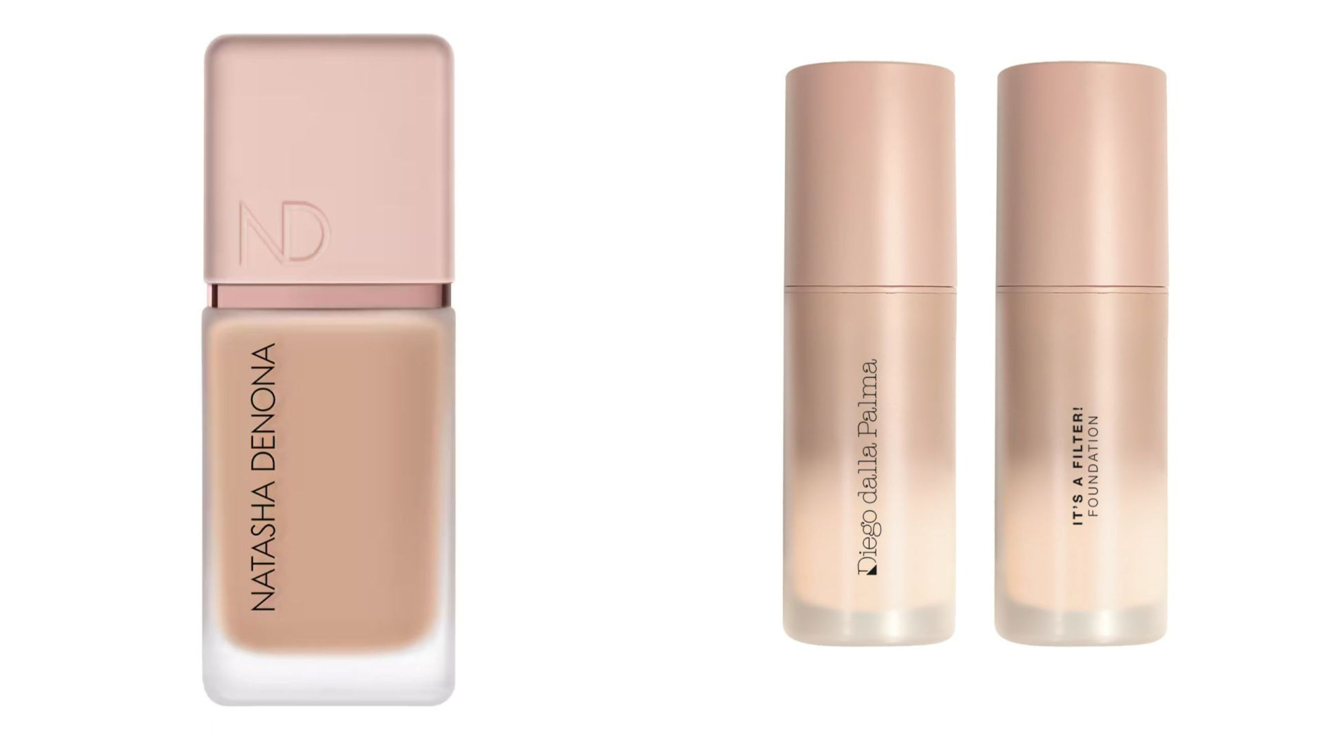 Diego Dalla Palma, It’s a Filter; Natasha Denona, HY-Glam Foundation - Credits: Courtesy Press Office