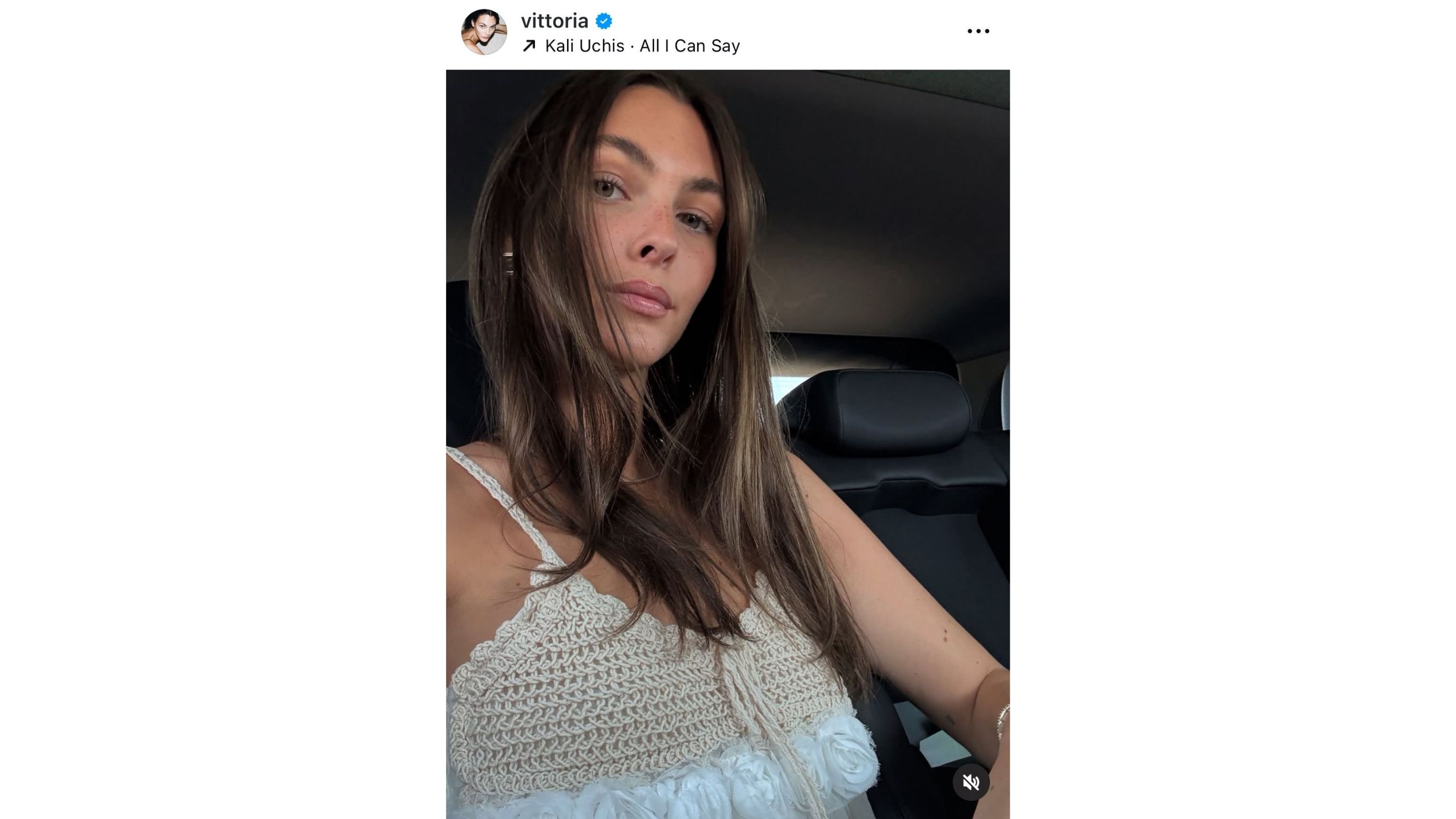 Foto tratta dal profilo Ig di Vittoria Ceretti