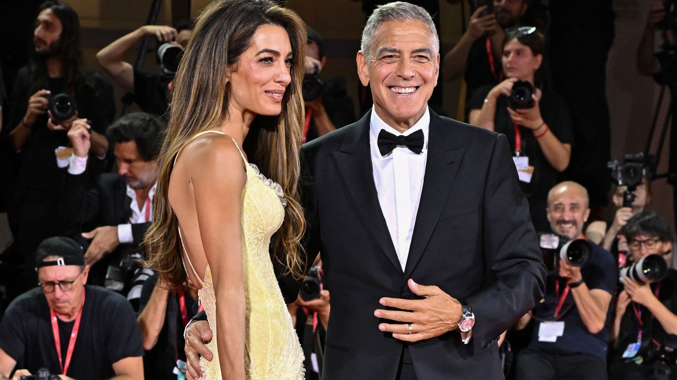 George Clooney e Amal Alamuddin
Credit Getty Images 
