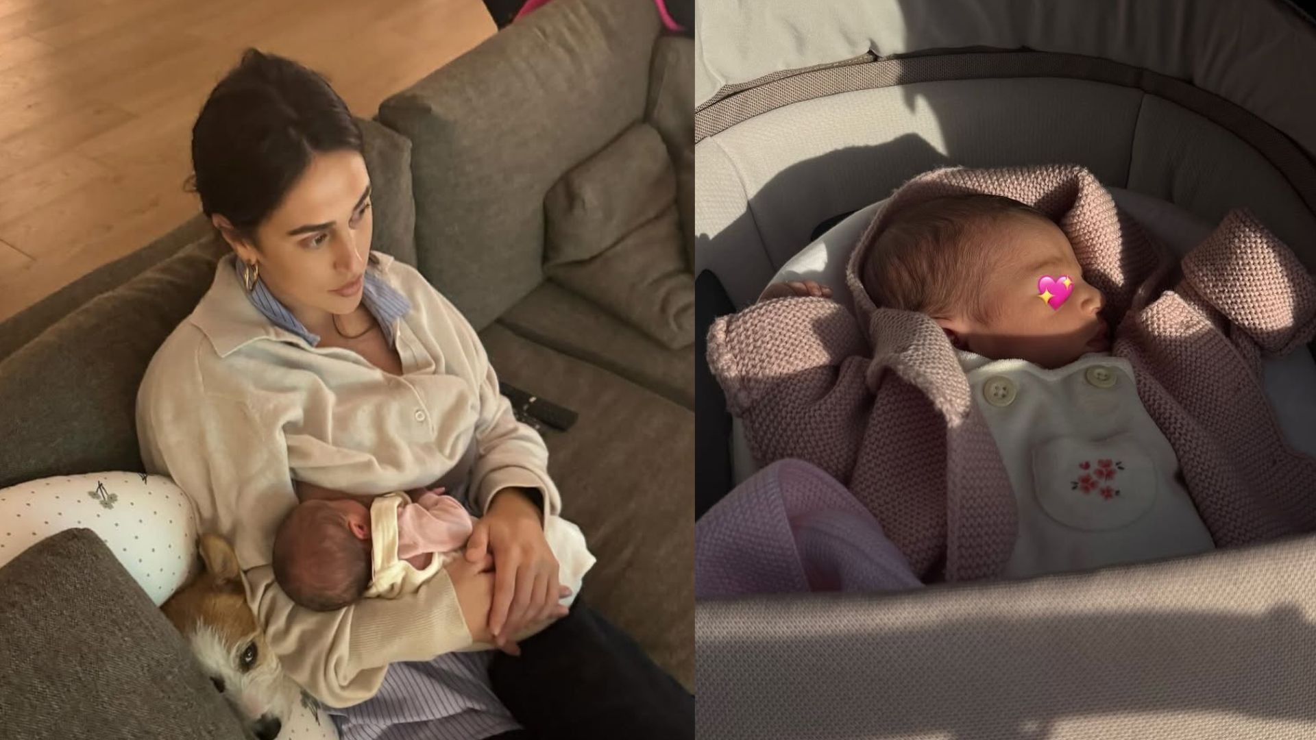 Cecilia Rodriguez e la figlia Clara Isabel