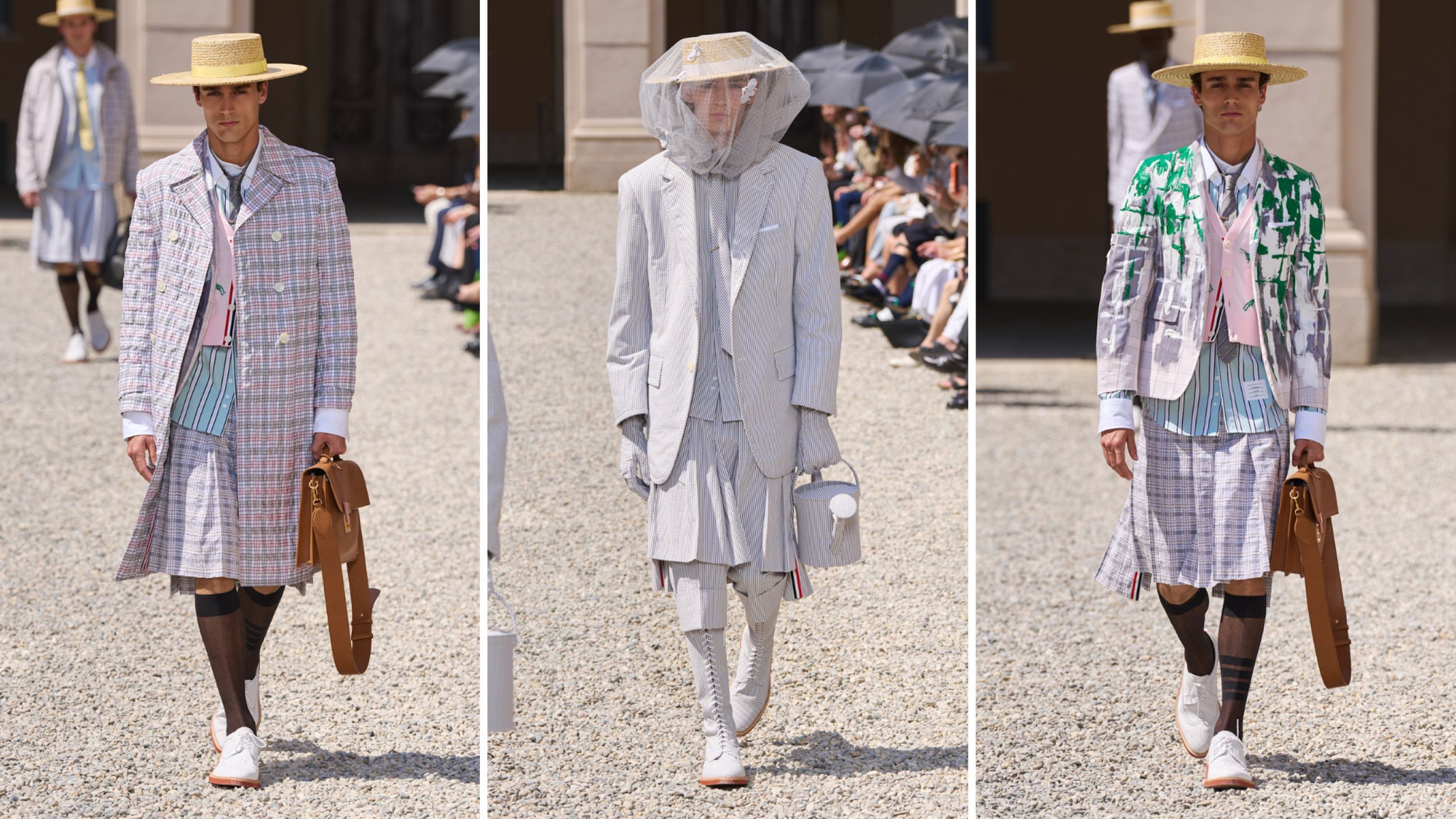 Thom Browne SS27 - Credits Launchmetrics.com/Spotlight 