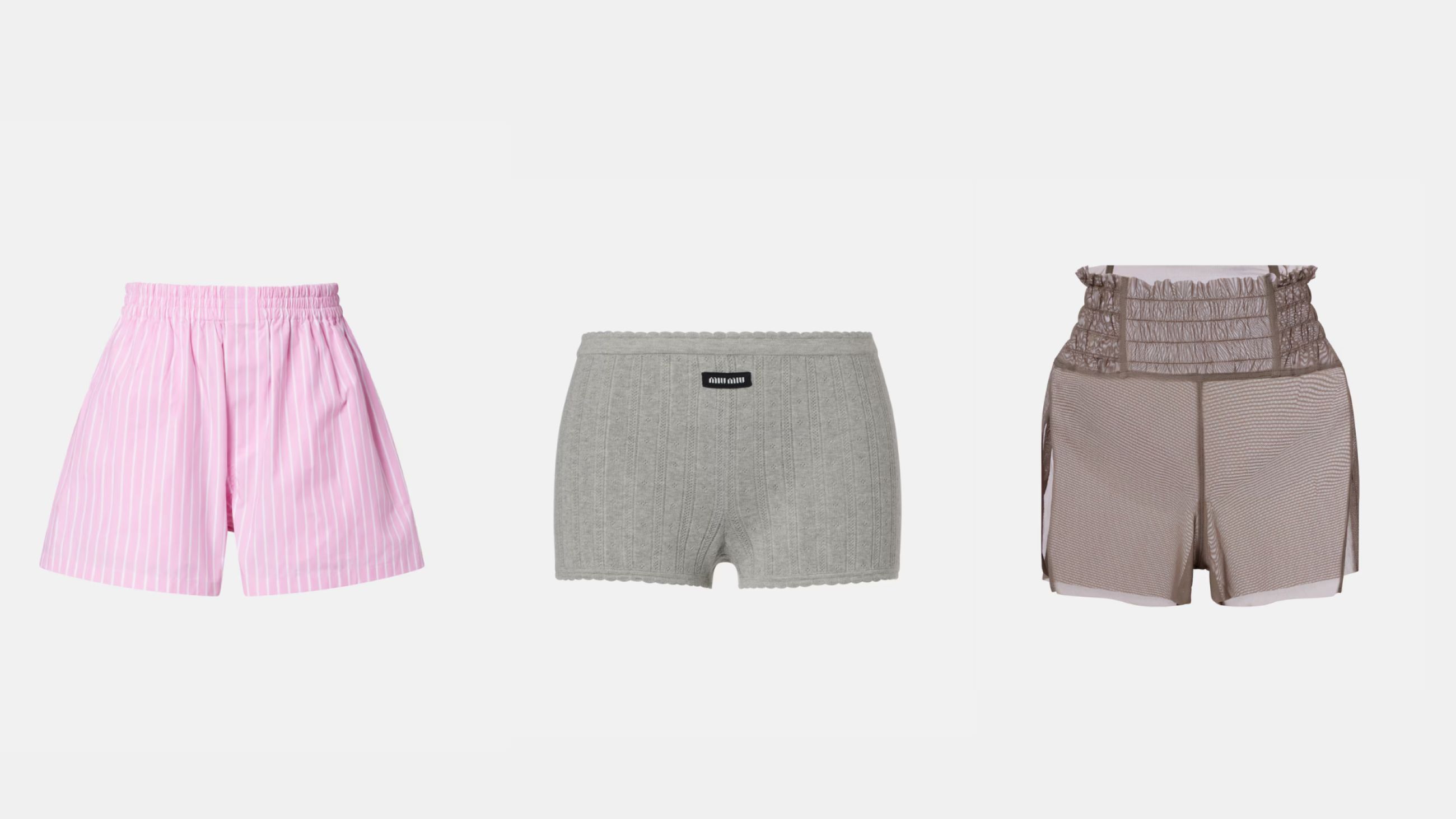 Da sinistra: Balenciaga; Miu Miu; Rick Owens SS26