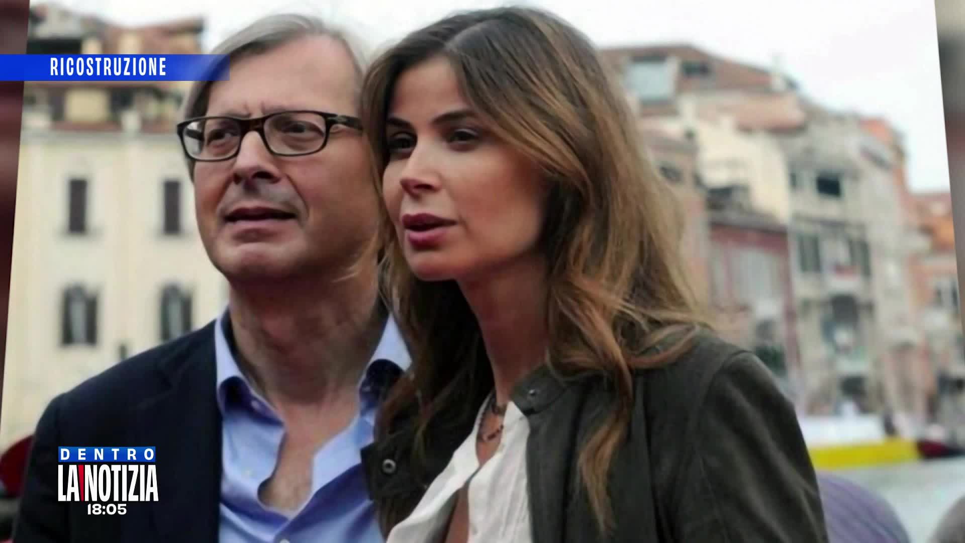 Vittorio Sgarbi e Sabrina Colle