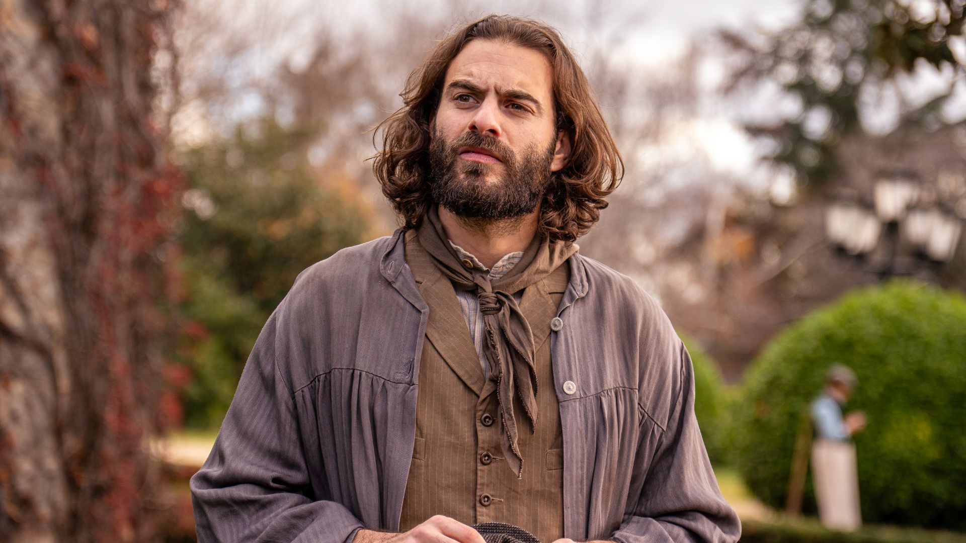 Ibrahim Al Shami (Adriano) in una scena de La Promessa