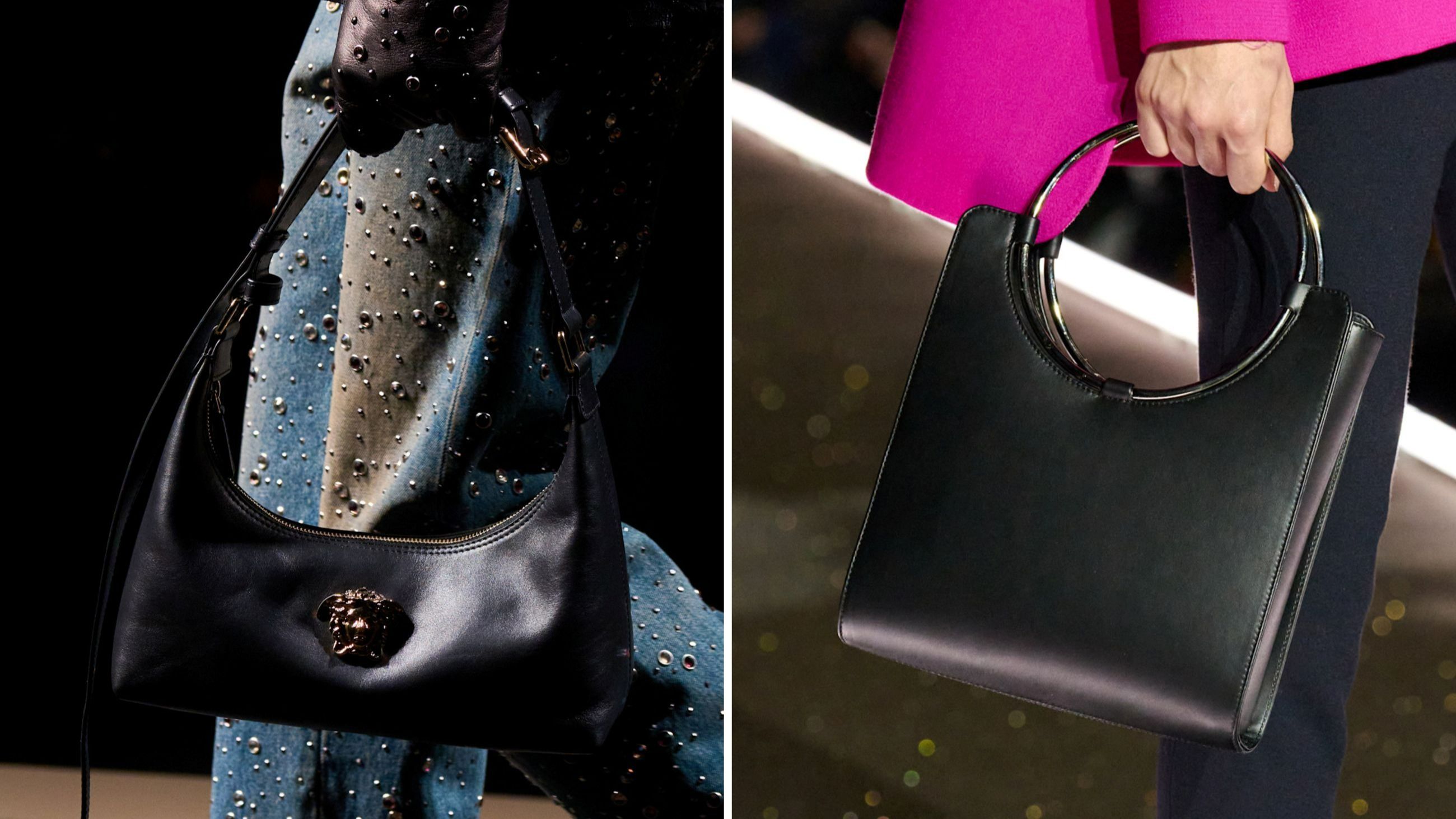 Da sinistra: Versace, sfilata FW2526; Pierre Cardin, sfilata FW2526 - Credits: Launchemtrics.com/Spotlight