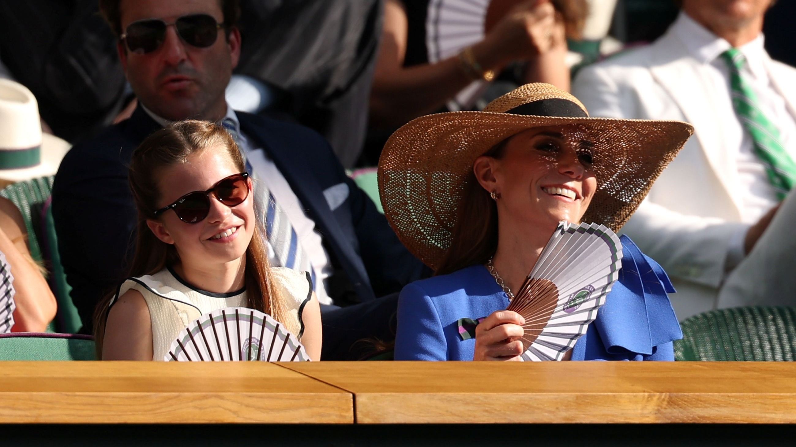 Kate Middleton e Charlotte Windsor al Campionato Wimbledon 2025. Photo Credit Getty Images 