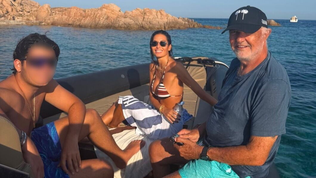 Elisabetta Gregoraci, Flavio Briatore e il figlio Nathan Falco (Instagram_@elisabettagregoracireal)