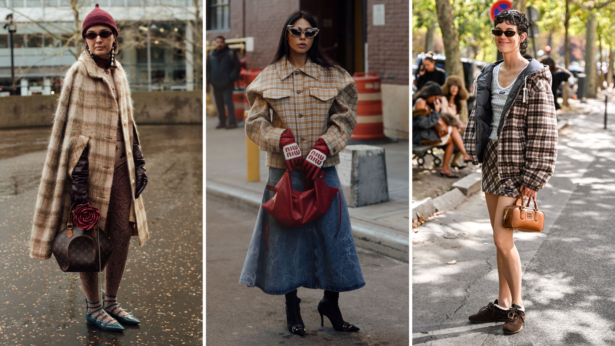 Street style - Credits: Launchmetrics.com/Spotlight; Getty Images