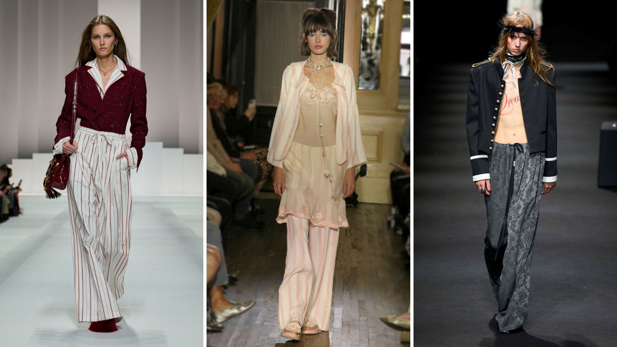 Dolce&Gabbana; Anna Sui; Ann Demeulemeester SS26 - Credits: Launchmetrics.com/Spotlight