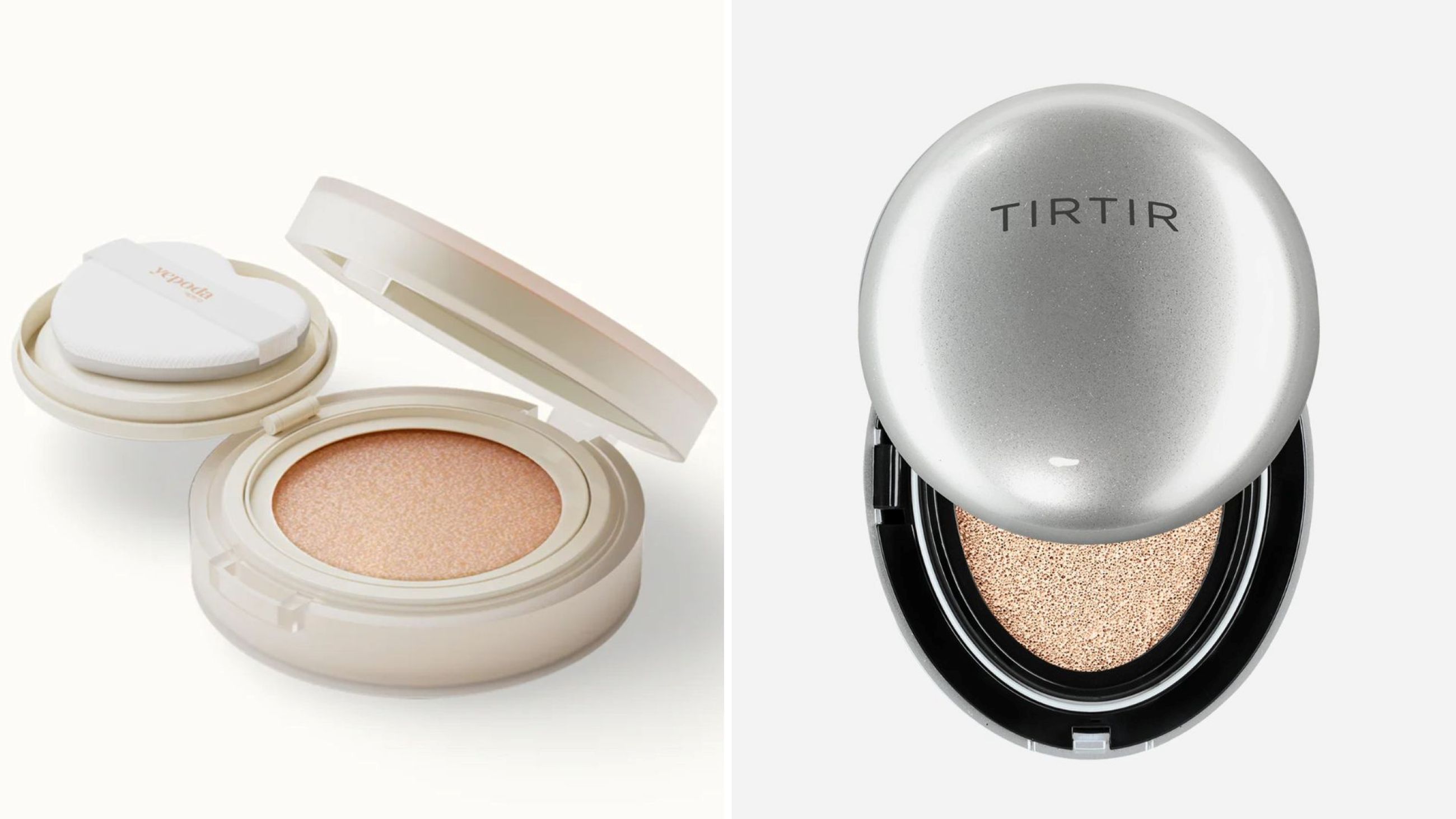 Yepoda, The Dewy Day; TirTir, Aura Cushion Foundation - Credits: Courtesy Press Office