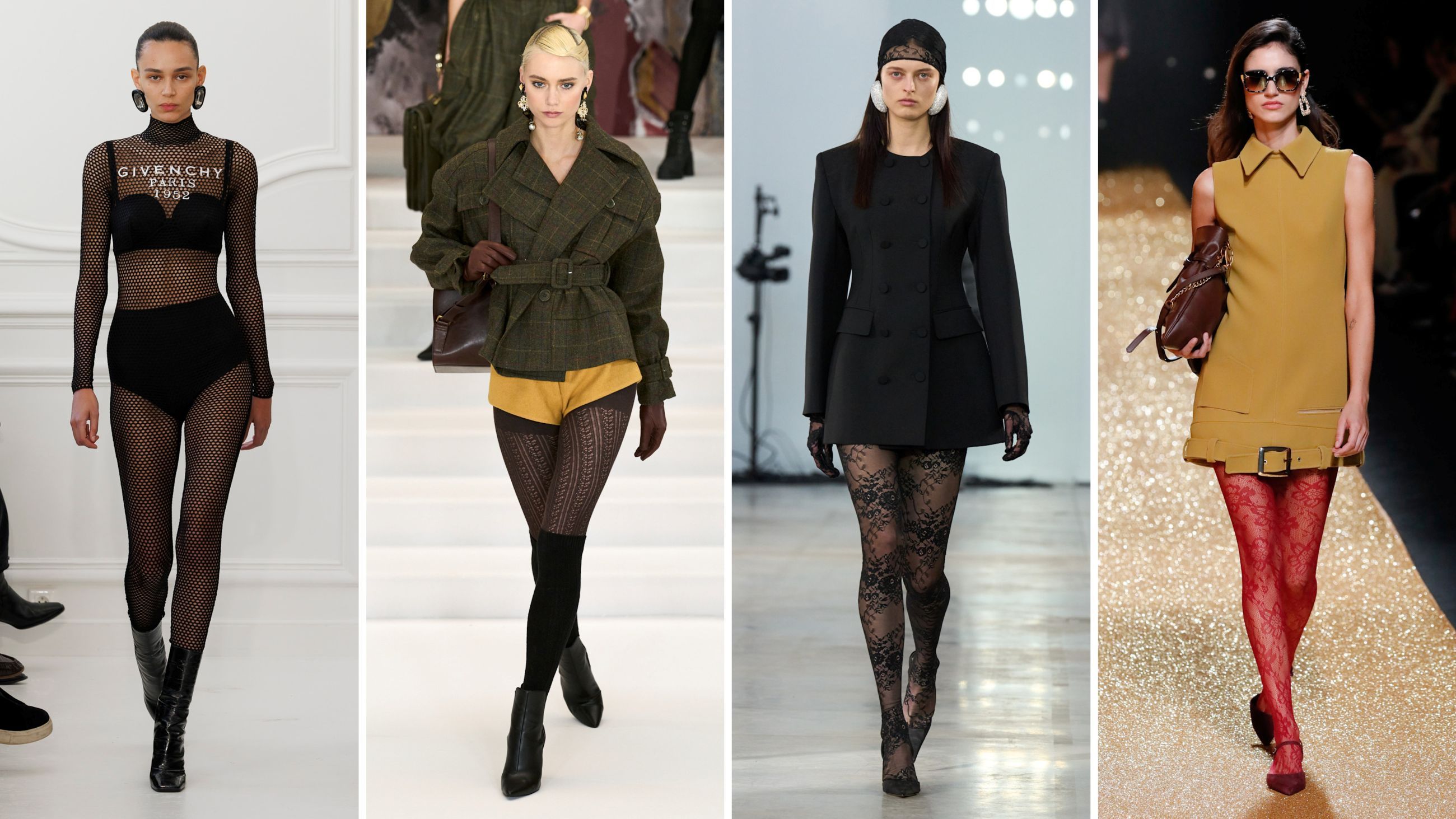 Look dalle sfilate di Givenchy, Paul Costelloe, Giuseppe Di Morabito ed Isabel Sanchis; FW2526 - Credits: Launchmetrics.com/Spotlight