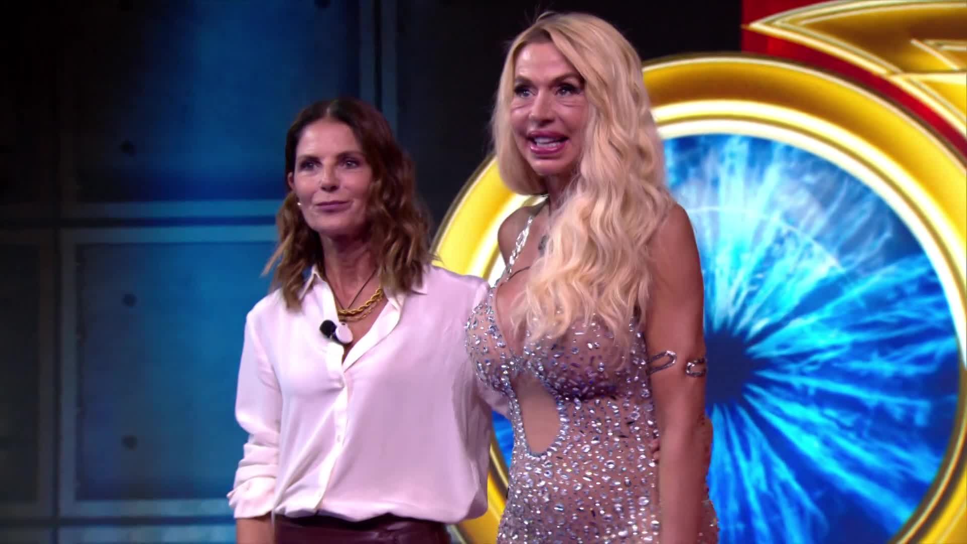 Marina La Rosa e Valeria Marini