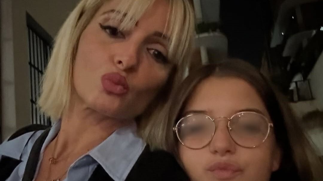 Veronica Peparini con la figlia Olivia