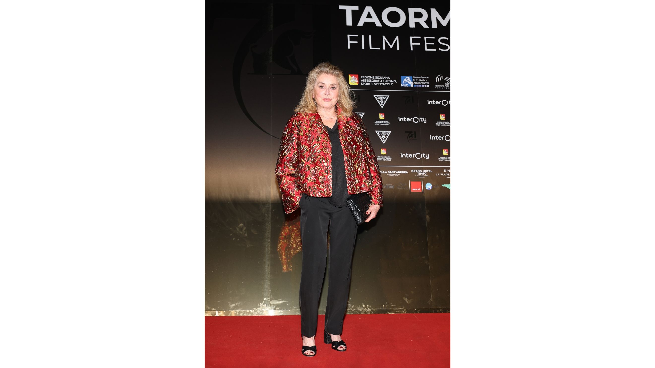 L'icona del cinema francese, Catherine Deneuve
Credit: Getty Images