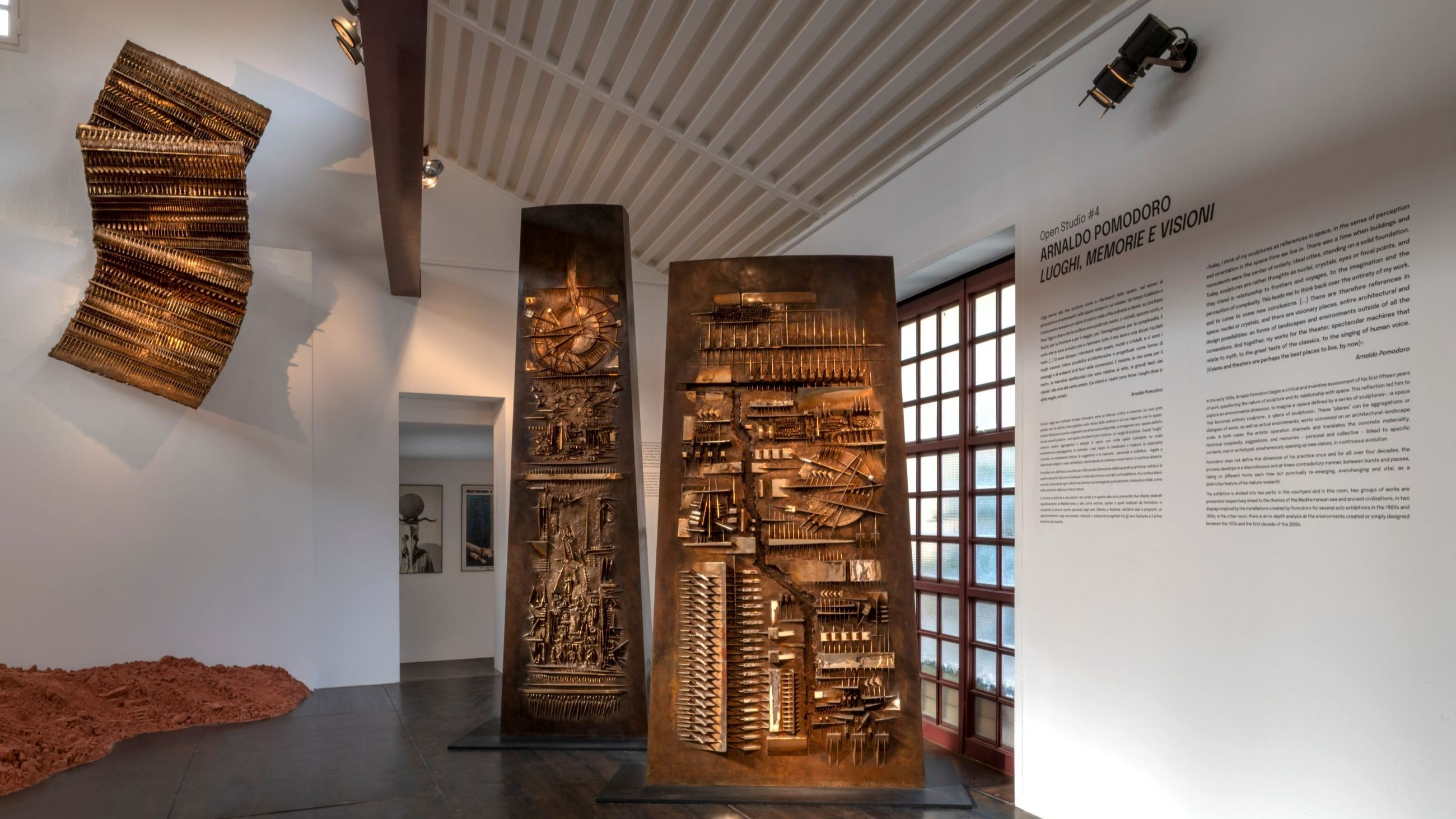 Open Studio #4 Arnaldo Pomodoro 
Credits: Courtesy Press Office
