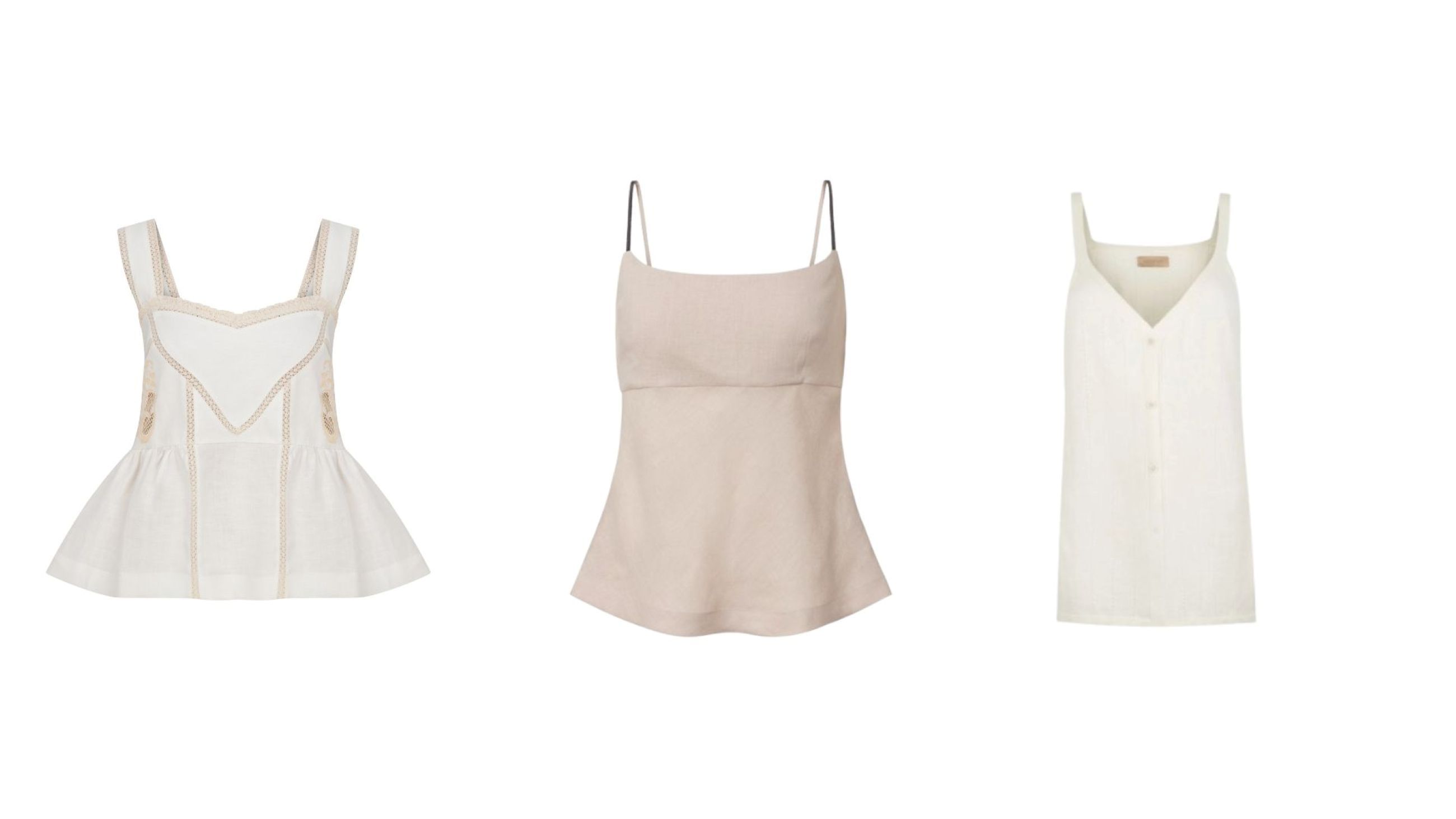 Bustier di Lug Von Siga, top di Brunello Cucinelli, canottiera di Falconeri - Credits: Courtesy Press Office