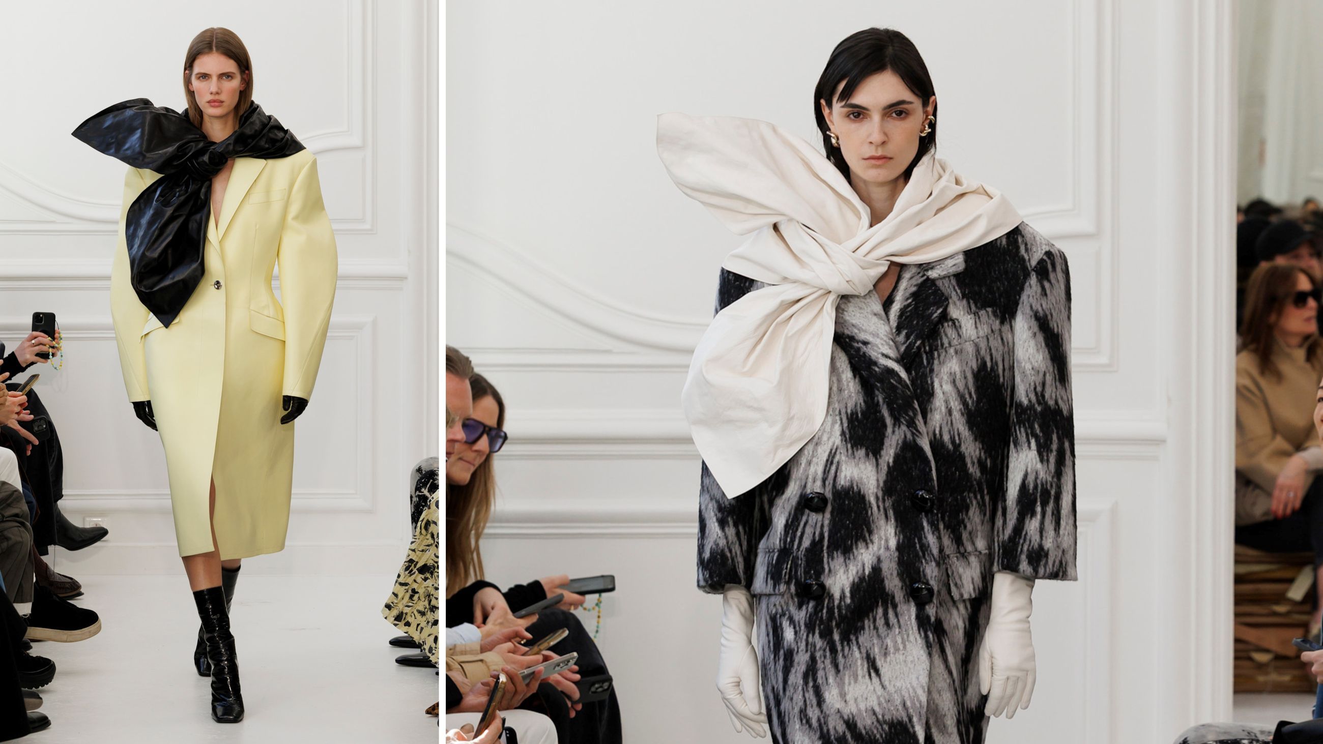 Alcuni look dalla sfilata di Givenchy FW2526 - Credits: Launchmetrics.com/Spotlight