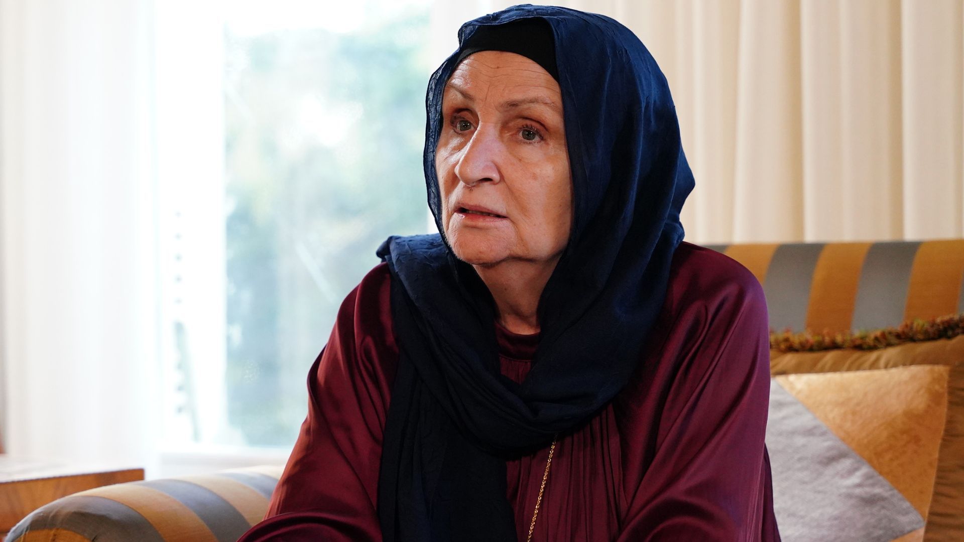 Ruchan Çaliskur (Afet) in una scena di Racconto di una notte