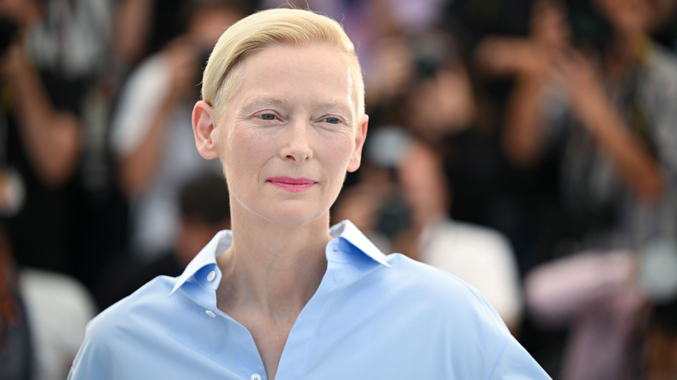 Tilda Swinton alla 75ª edizione del Festival di Cannes - Credits Getty Images 