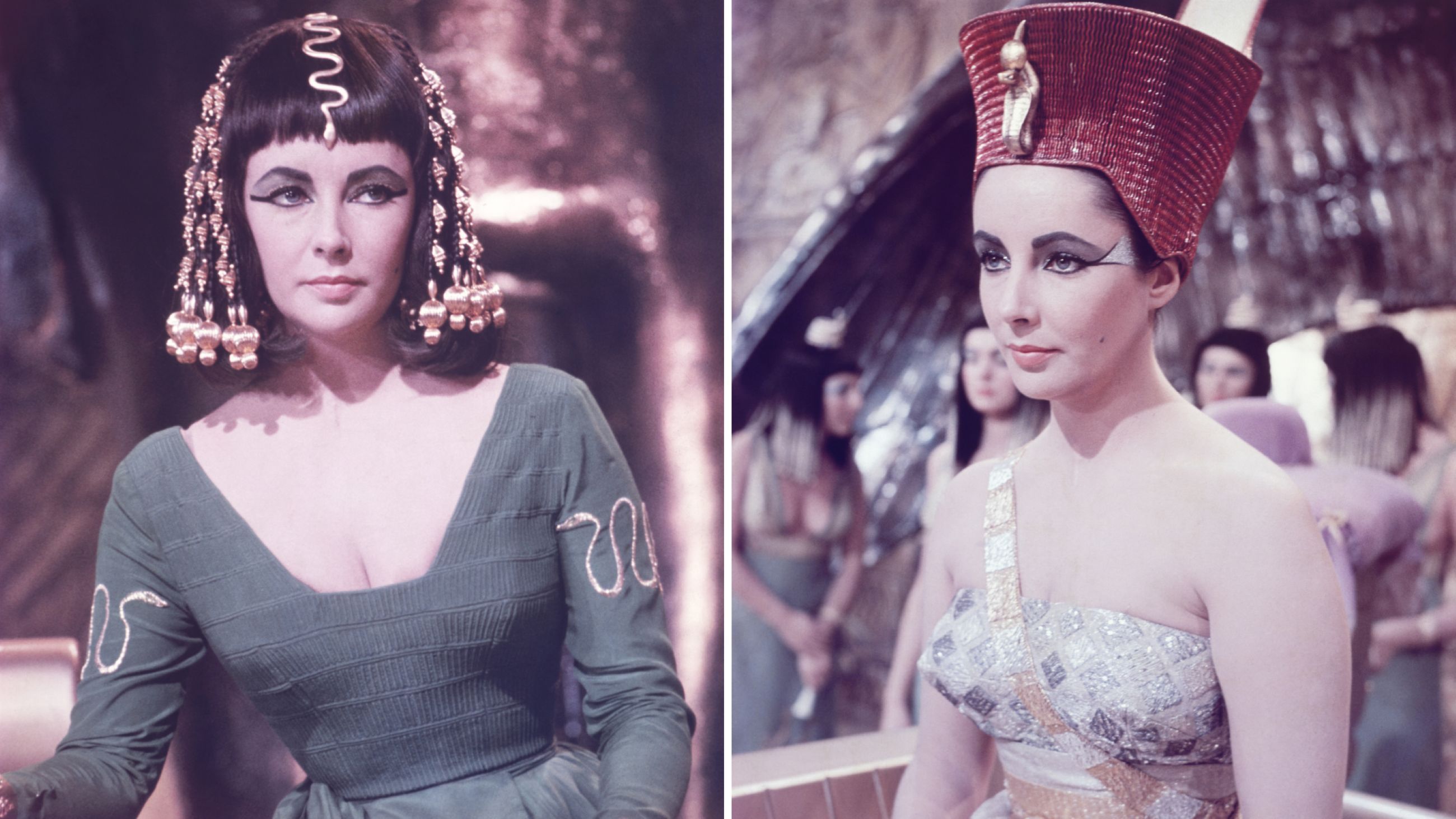 Elizabeth Taylor in Cleopatra, 1963 - Credits Getty Images