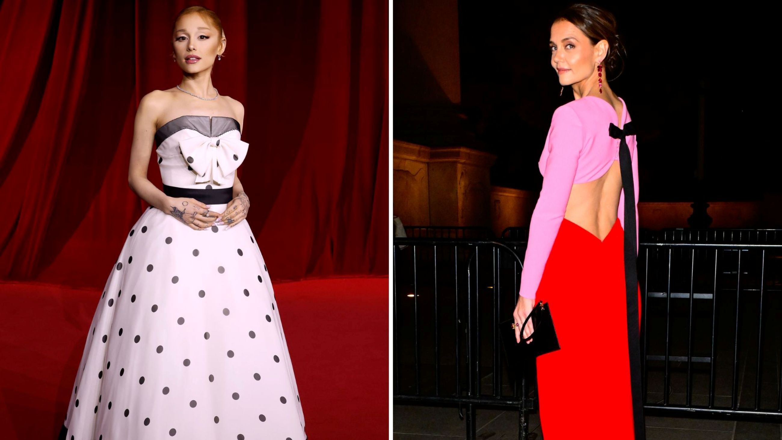 Ariana Grande; Katie Holmes - Credits: Getty Images