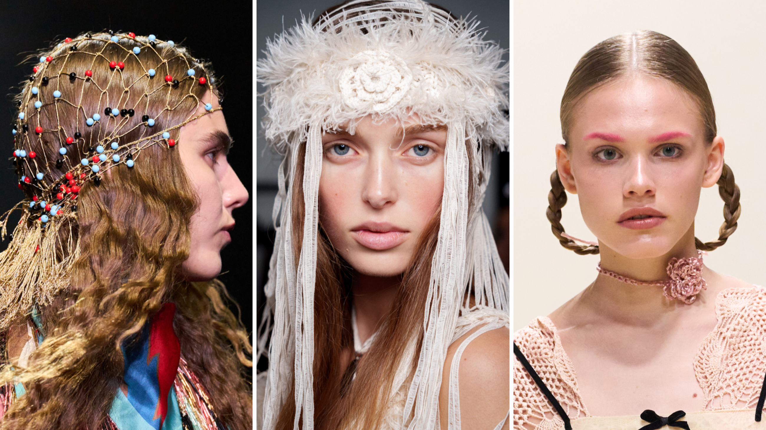 Da sinistra: Etro, Ann Demeulemeester, Be Nina - Credits Launchmetrics.com/Spotlight 