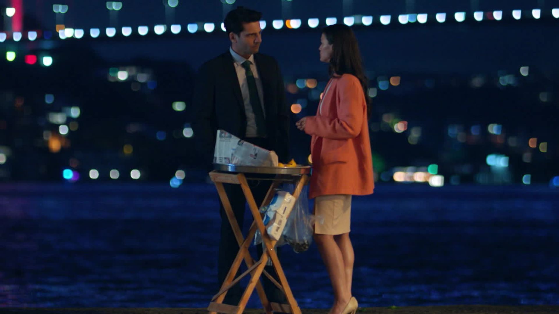 Ilgaz e Ceylin in una scena di Segreti di famiglia 3