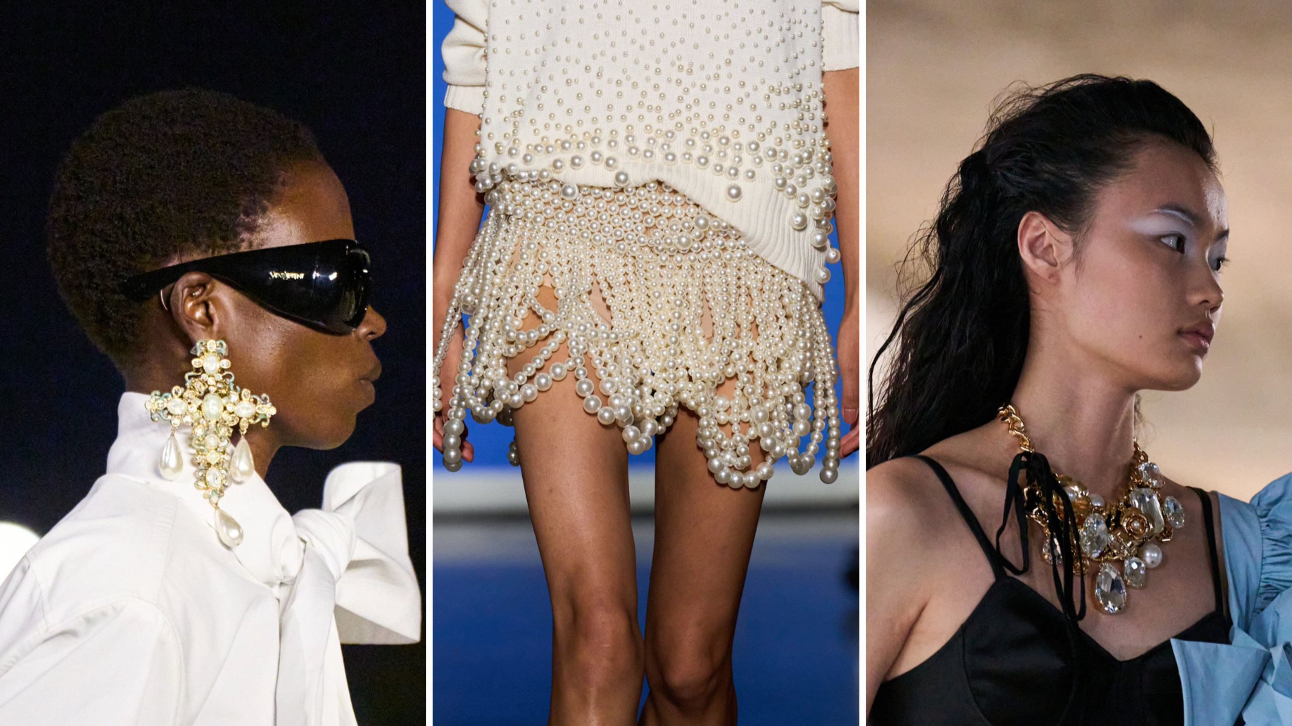 Da sinistra: Saint Laurent, Monse, Vaquera