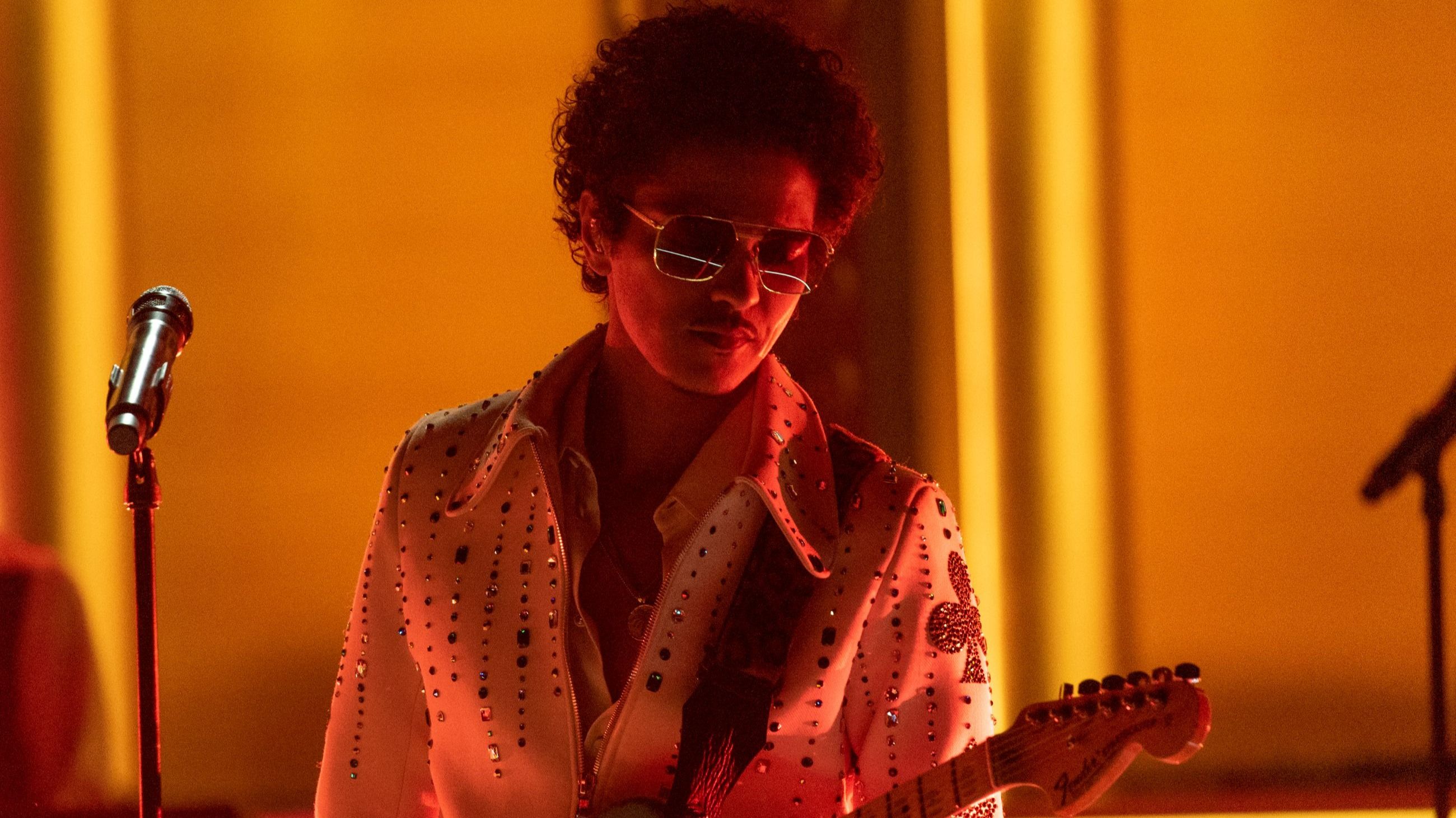 Bruno Mars alla 64esima edizione dei GRAMMY awards, 2022 - Credits Getty Images