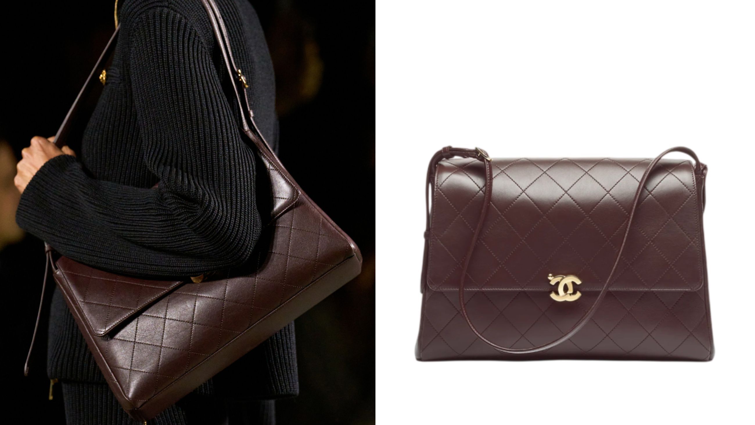 Chanel maxi bag - Courtesy Press Office