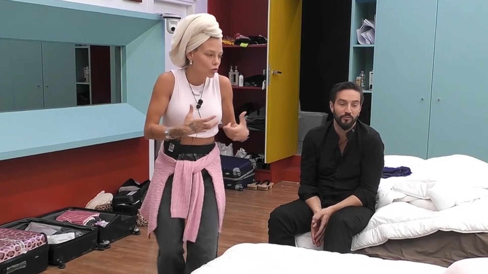 Alex Belli e Giulia Provvedi