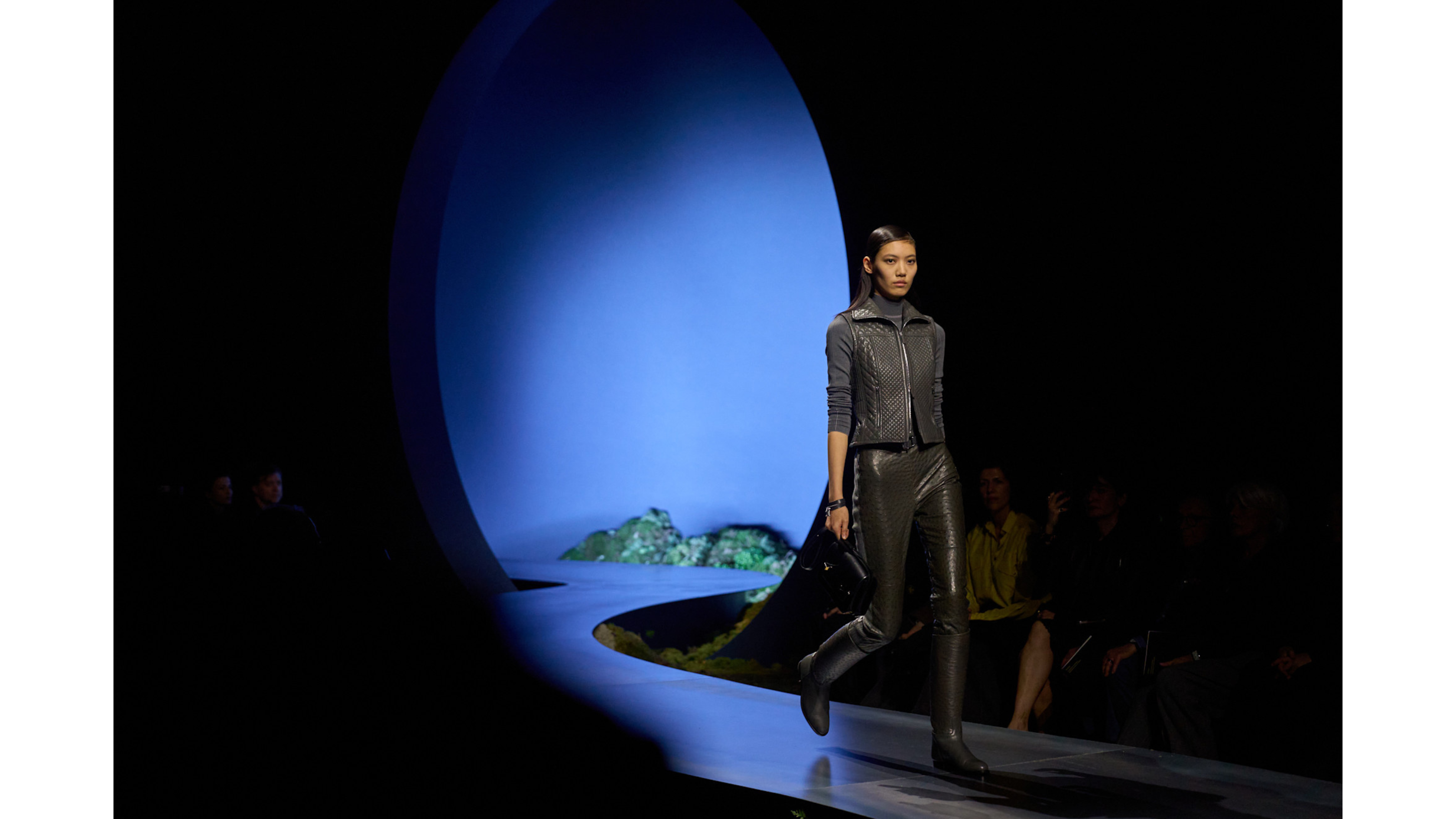 Dalla sfilata di Hermès FW26-27 - Credits: launchmetrics.com/Spotlight
