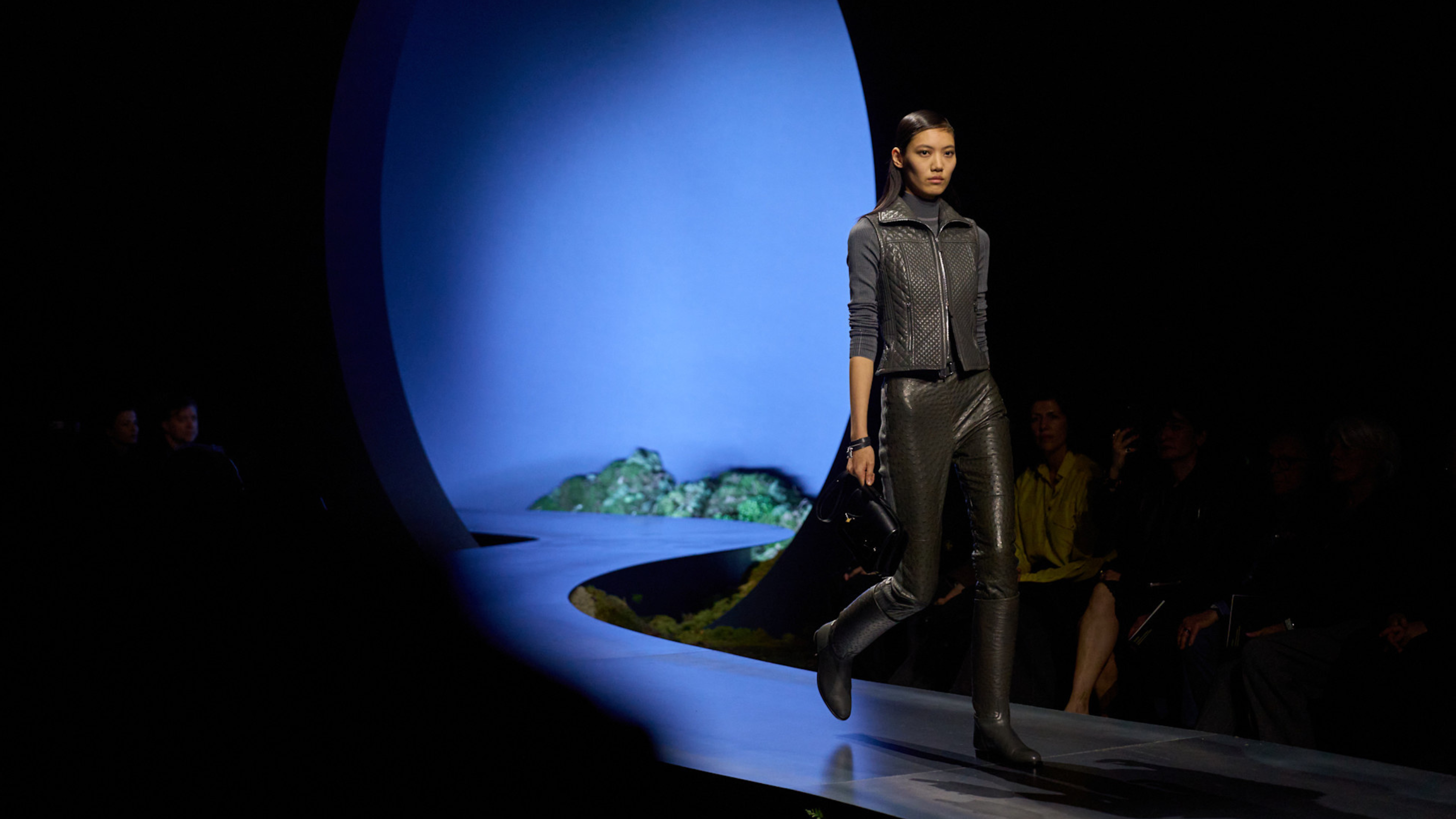 Dalla sfilata di Hermès FW26-27 - Credits: launchmetrics.com/Spotlight
