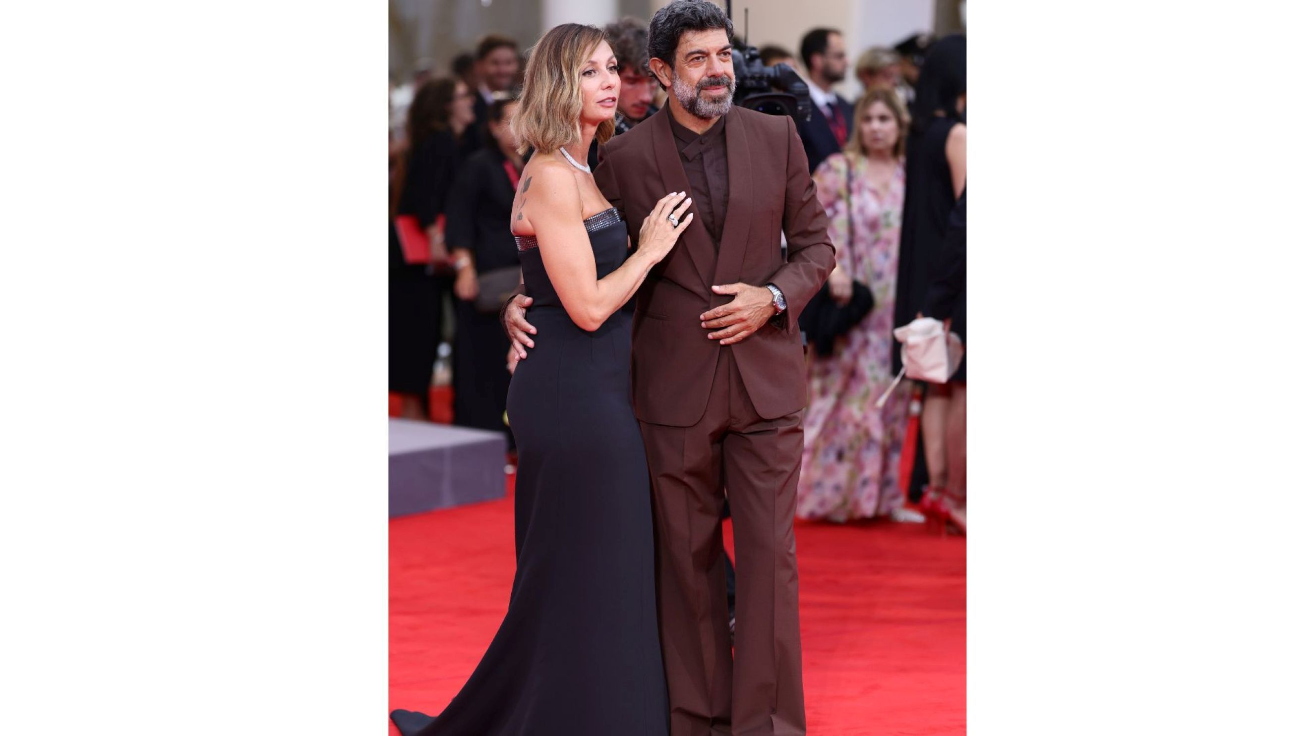 Pierfrancesco Favino e Anna Ferzetti
Credit Getty Images