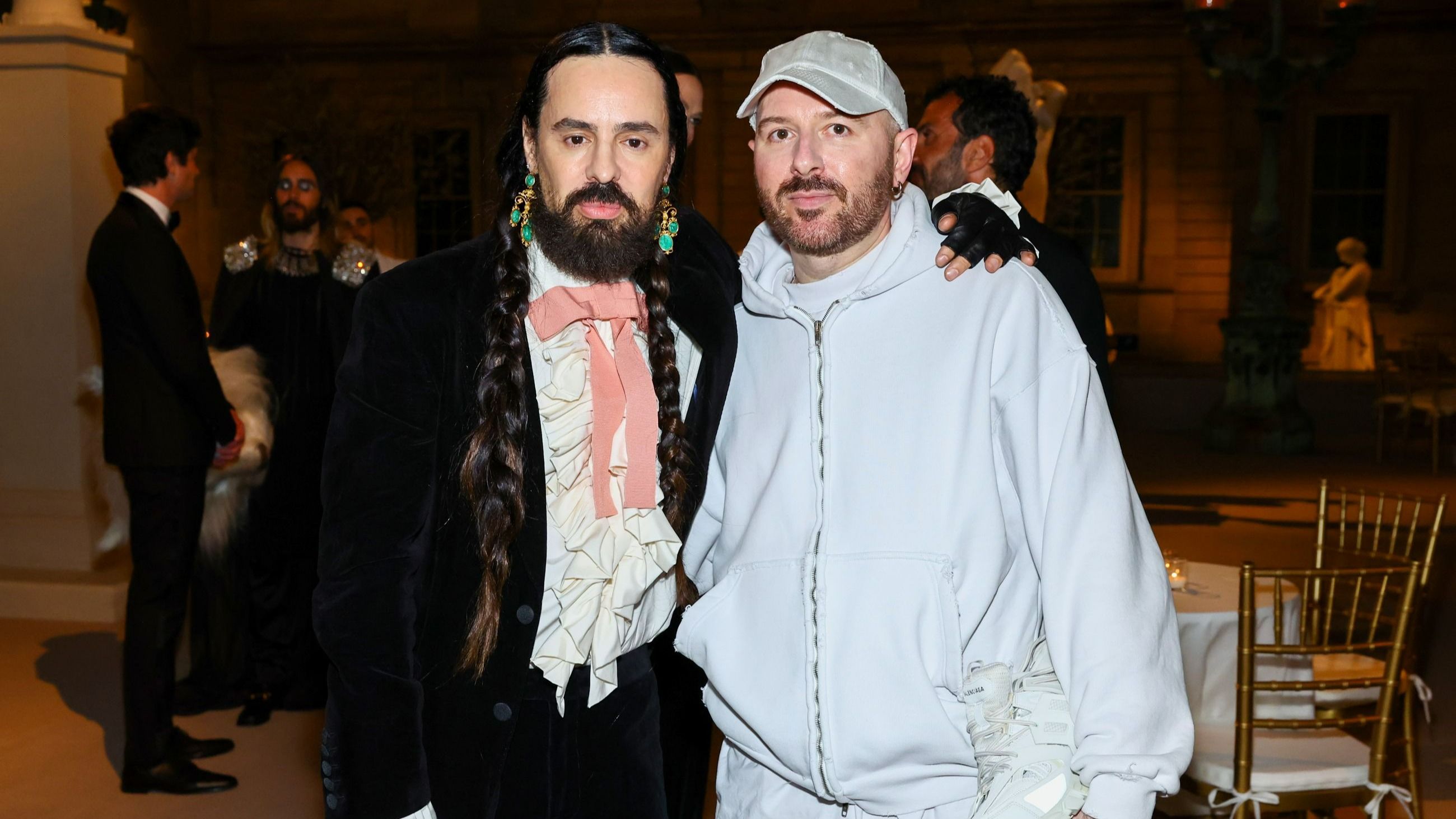 Alessandro Michele e Demna Gvasalia partecipano al Met Gala 2023 - Credits Getty Images 