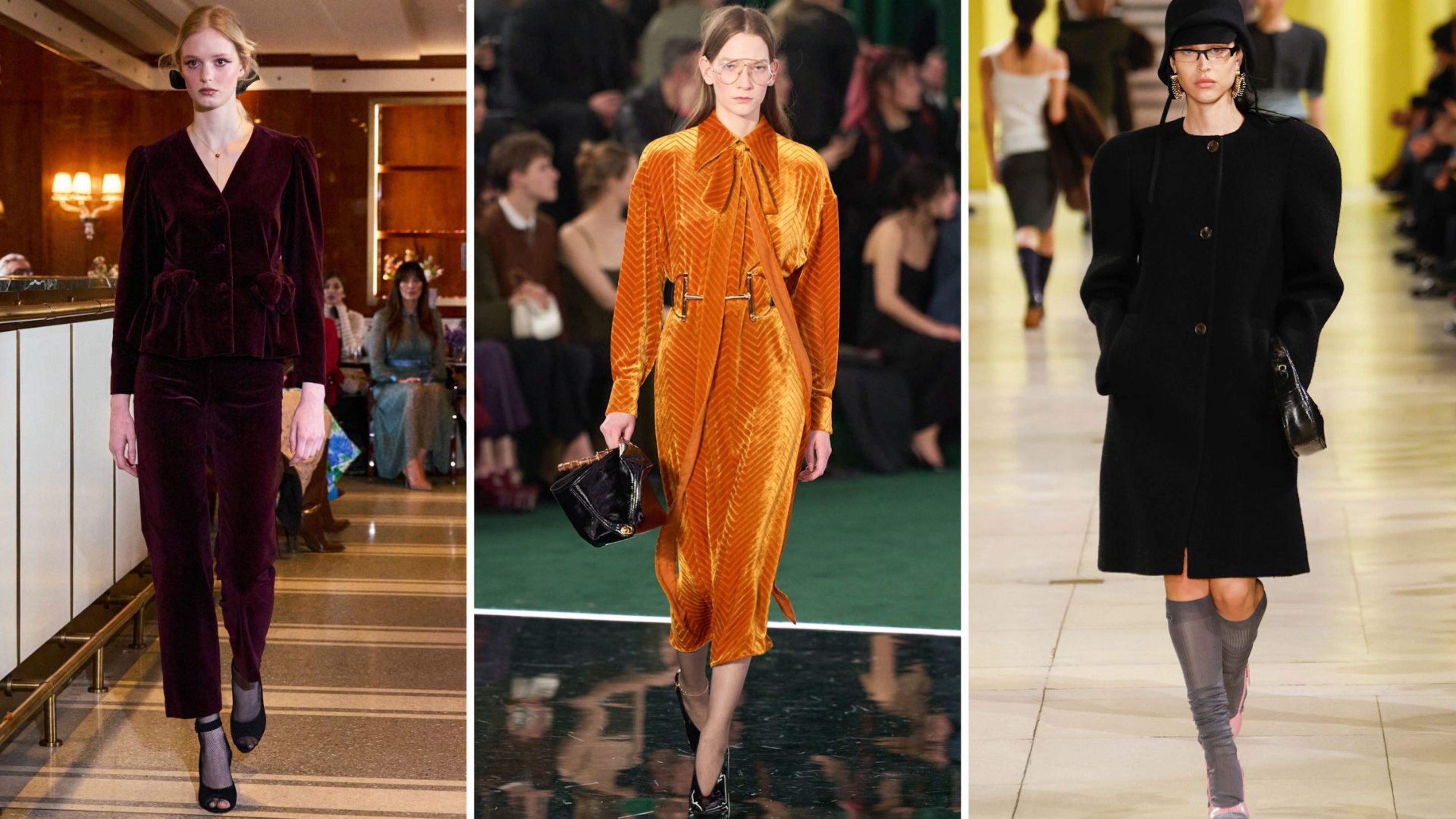 Luisa Beccaria; Gucci; Miu Miu FW25 - Credits: Launchmetrics.com/Spotlight 