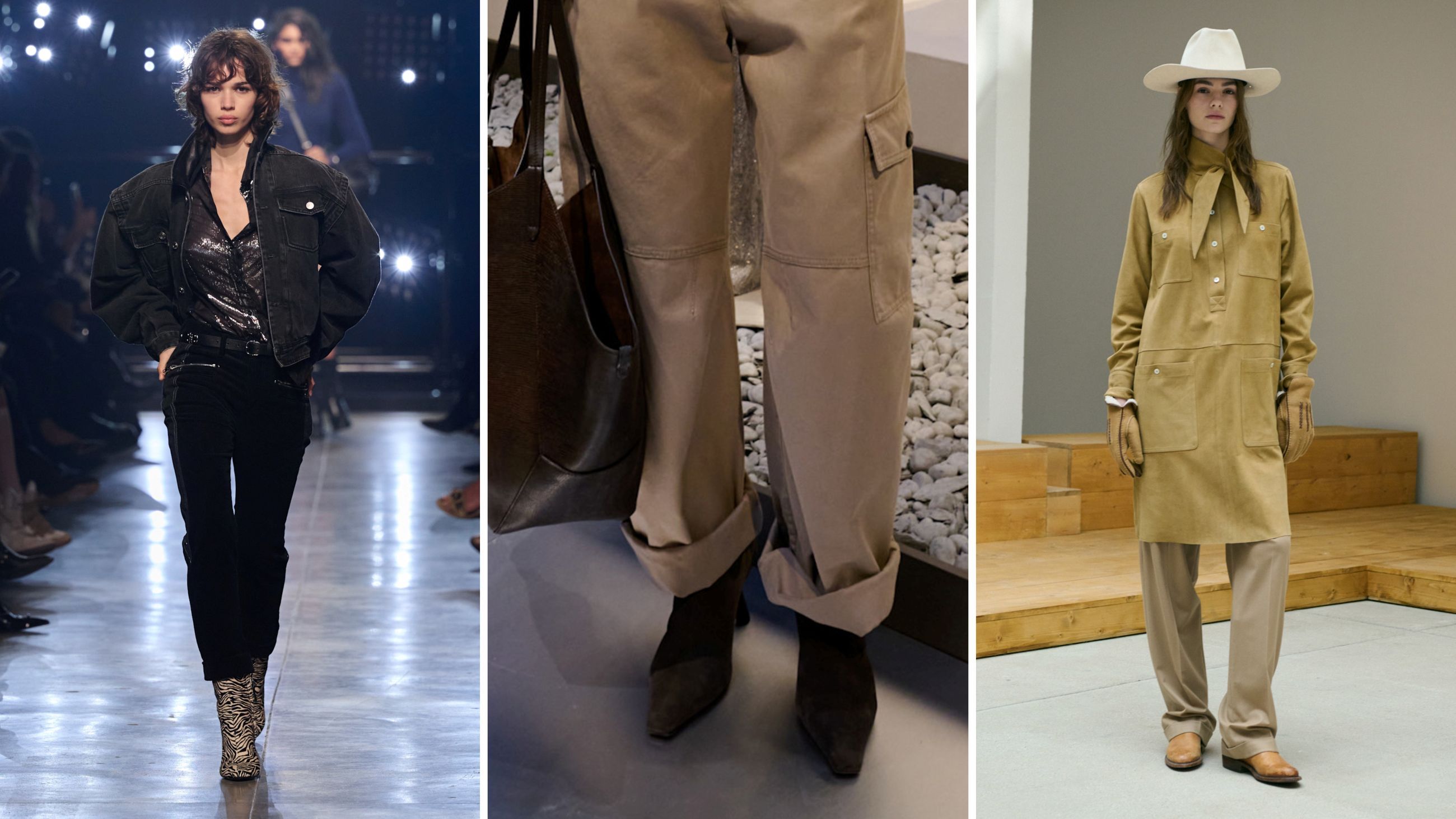 Sfilate FW26: da sinistra Isabel Marant; Brunello Cucinelli; Polo Ralph Lauren - Credits: Launchmetrics.com/Spotlight