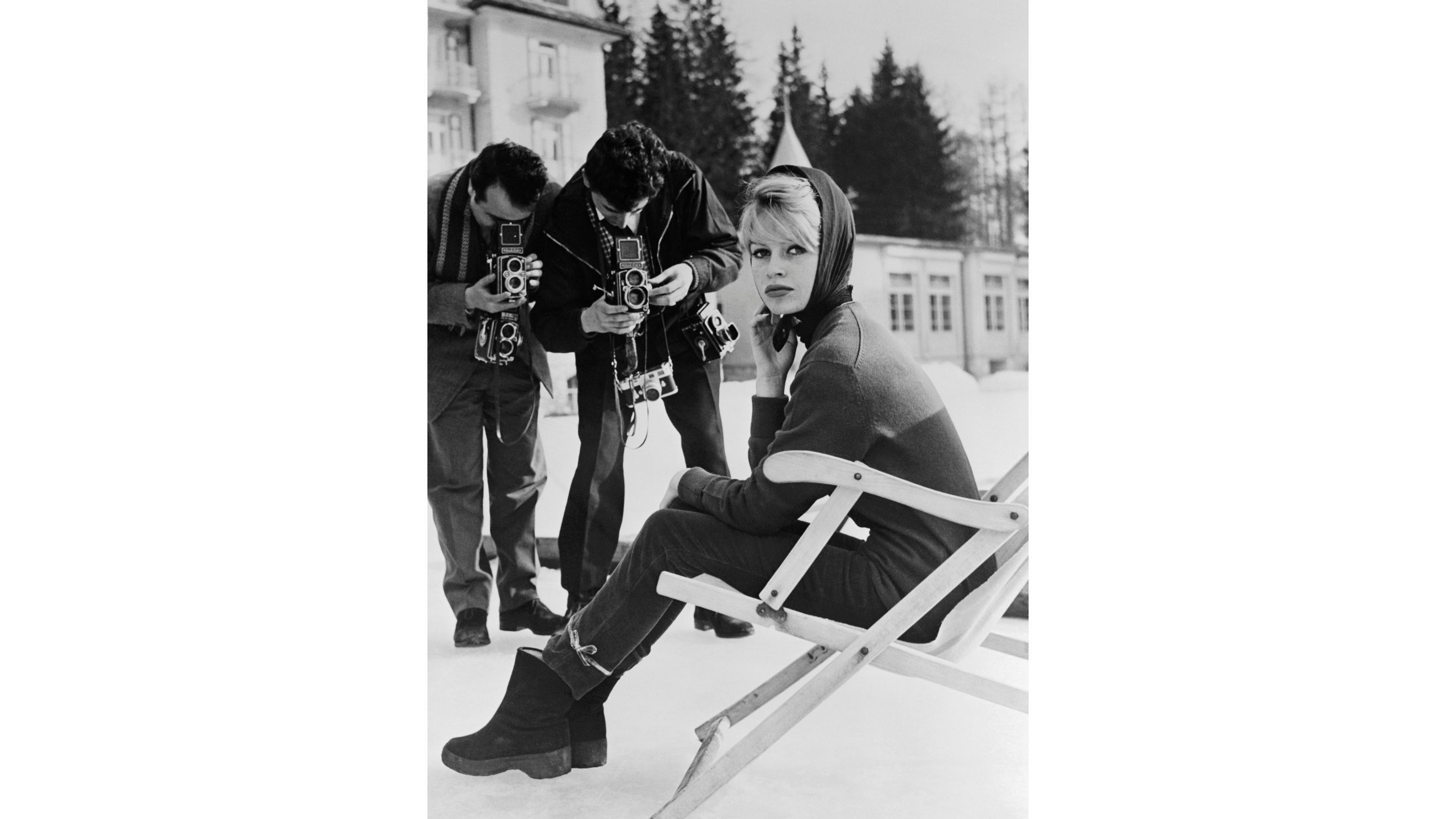 Brigitte Bardot, Cortina D’Ampezzo, 1956 - Credits Getty Images 