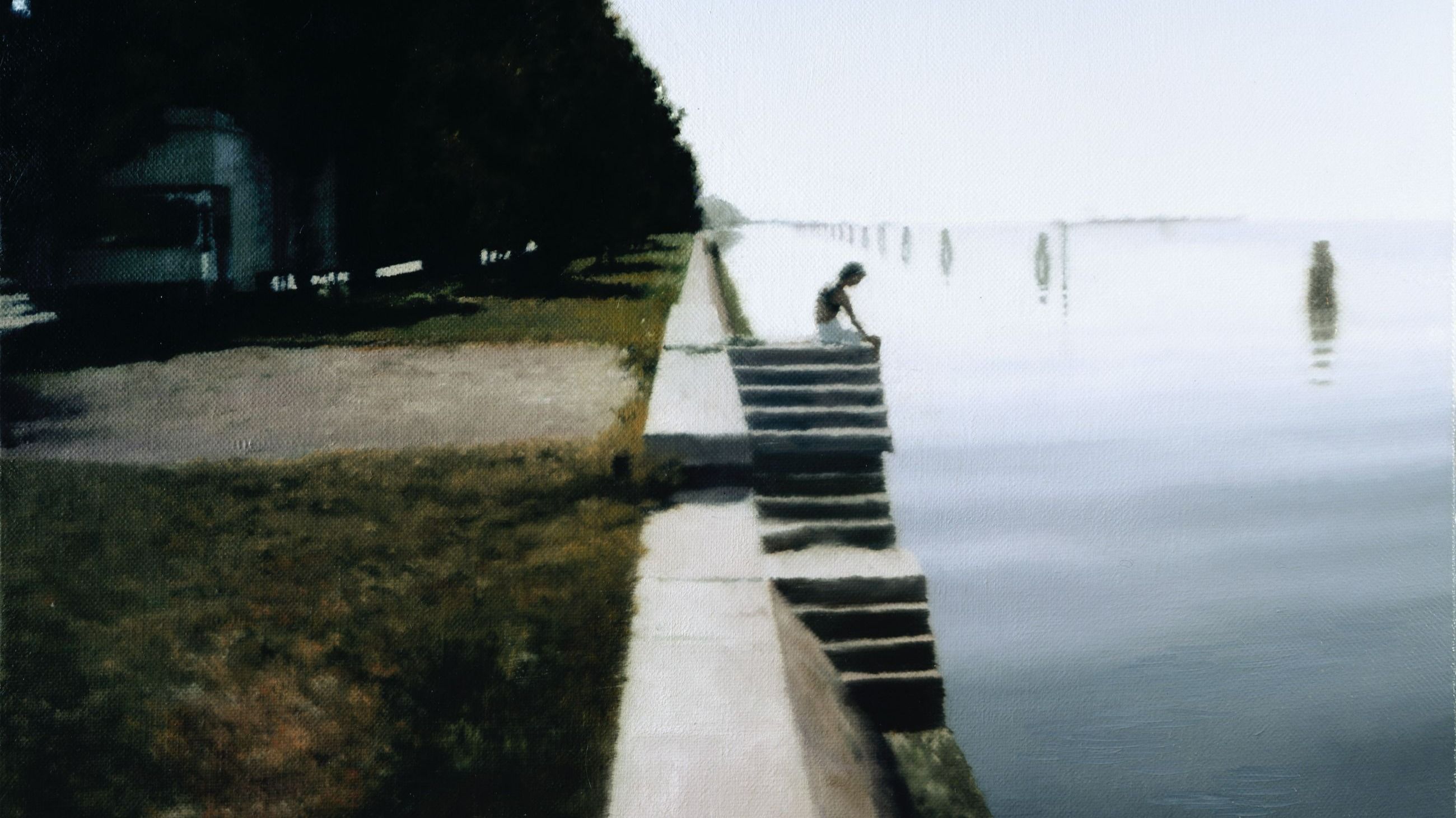 Gerhard Richter, Venedig (Treppe) [Venezia (staircase)], 1985 (CR 586-3) Oil on canvas, 51,4 x 71,8 cm The Art Institute of Chicago. Gift of Edlis Neeson Collection © Gerhard Richter 2025 (18102025)