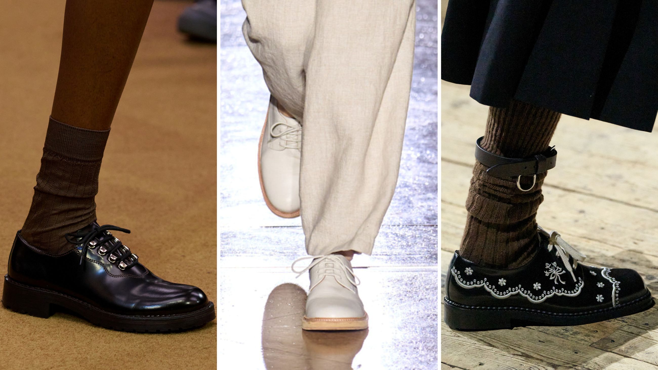 Sfilate FW26: da sinistra Marni; Agnès b.; Simone Rocha - Credits: Launchmetrics.com/Spotlight
