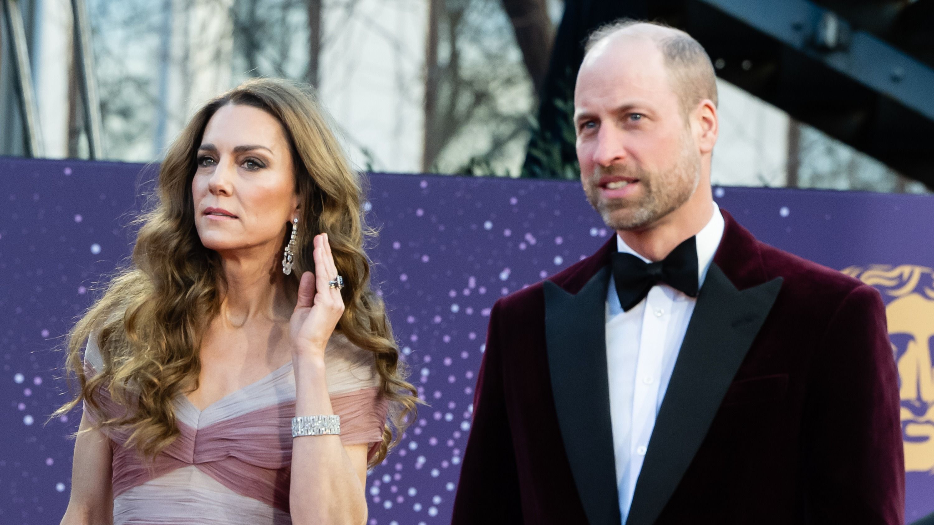 Kate e William sul red carpet dei BAFTA 2026 - Credits: Getty Images