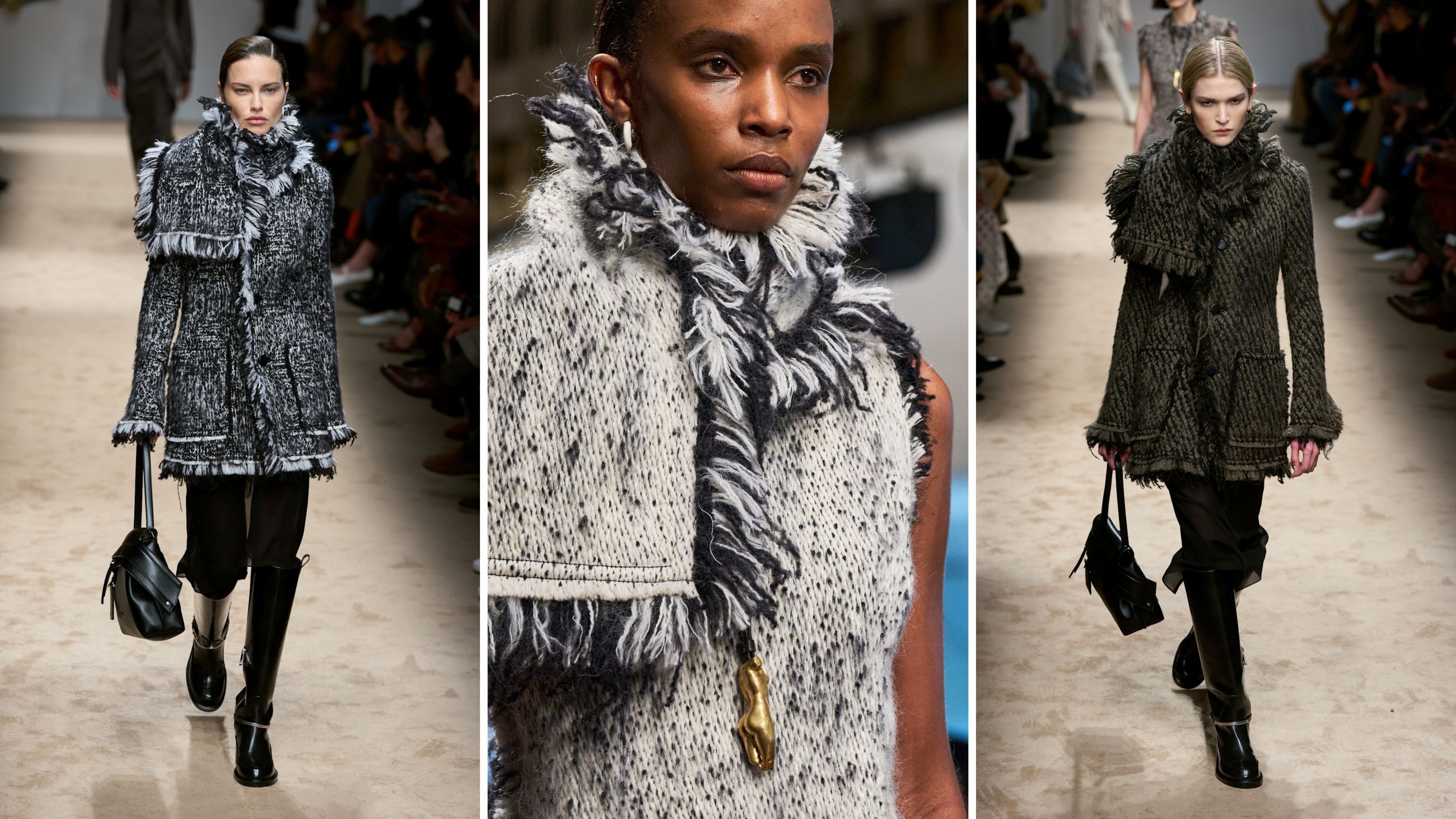 Alcuni look dalla sfilata di Tod’s FW2526 - Credits: Launchmetrics.com/Spotlight