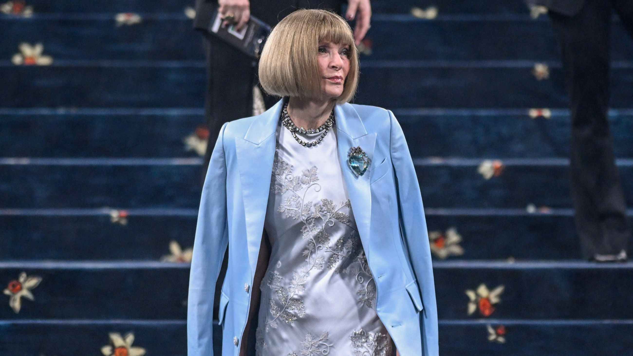 Anna Wintour è vista al Gala di Beneficenza dell'Istituto del Costume 2025 in occasione dell'apertura della Mostra "Superfine: Tailoring Black Style" il 5 maggio 2025 a New York City - Credits Getty Images 