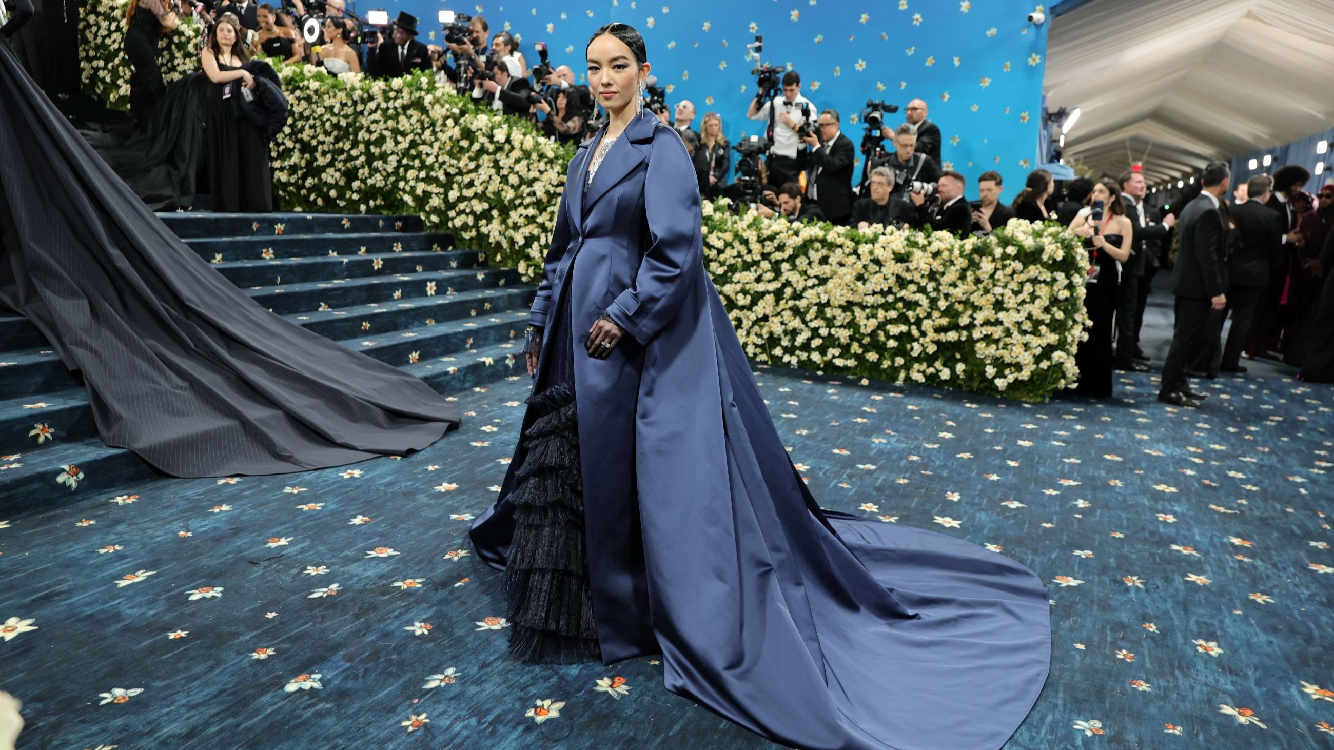 Fei Fei Sun sul carpet del Met Gala 2025. Credits: Getty Images
