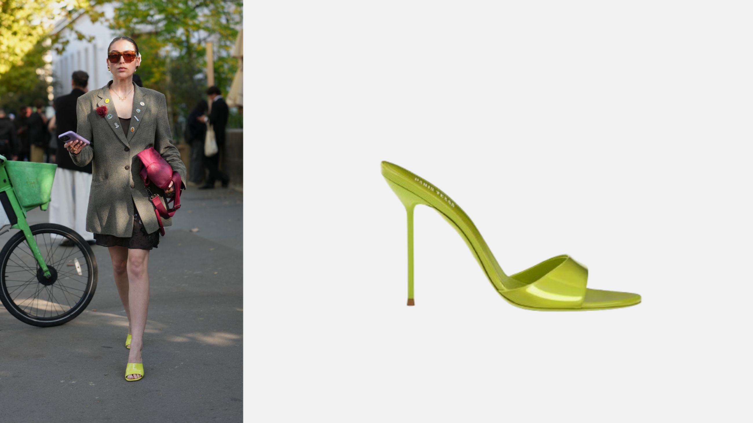 Da sinistra: Street Style - Credits Getty Images; Paris Texas - Courtesy Press Office