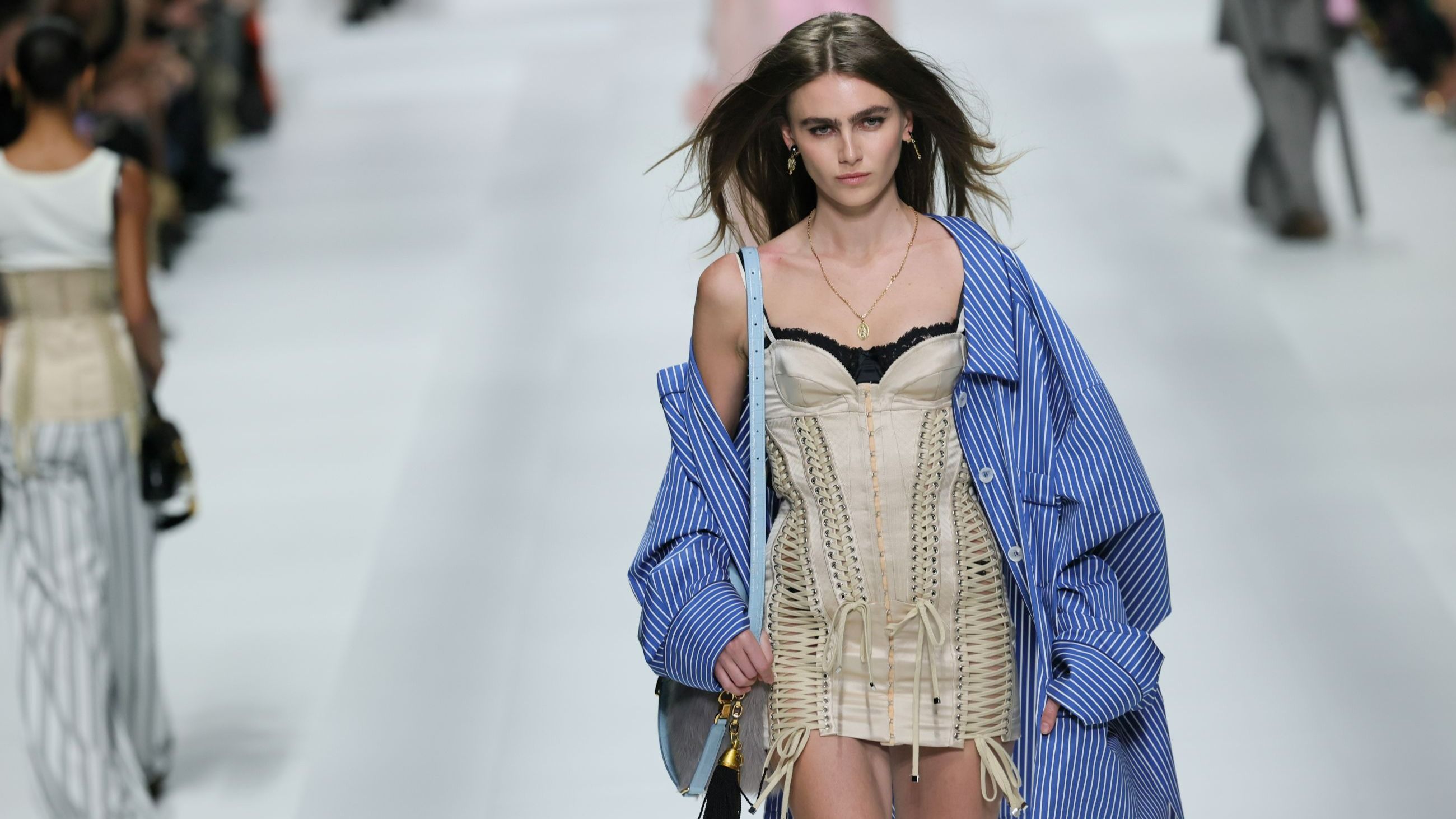 Sfilata di moda Dolce&Gabbana per la collezione primavera/estate 2026 di abbigliamento femminile a Milano - Credits Getty Images