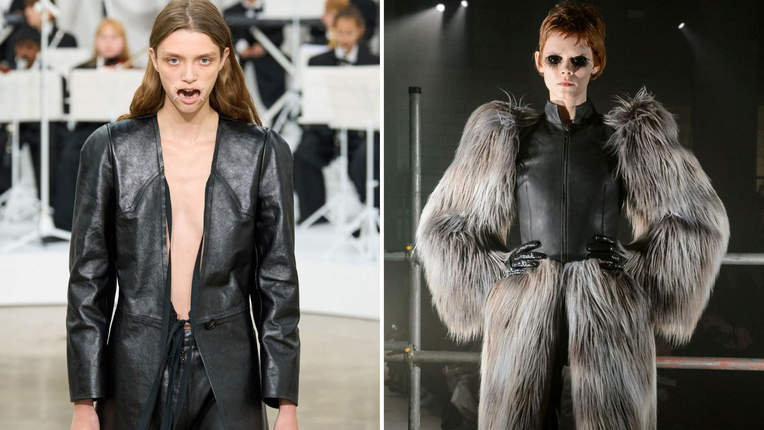 Margiela SS26; Gareth Pugh FW16 - Credits: Launchmetrics.com/Spotlight