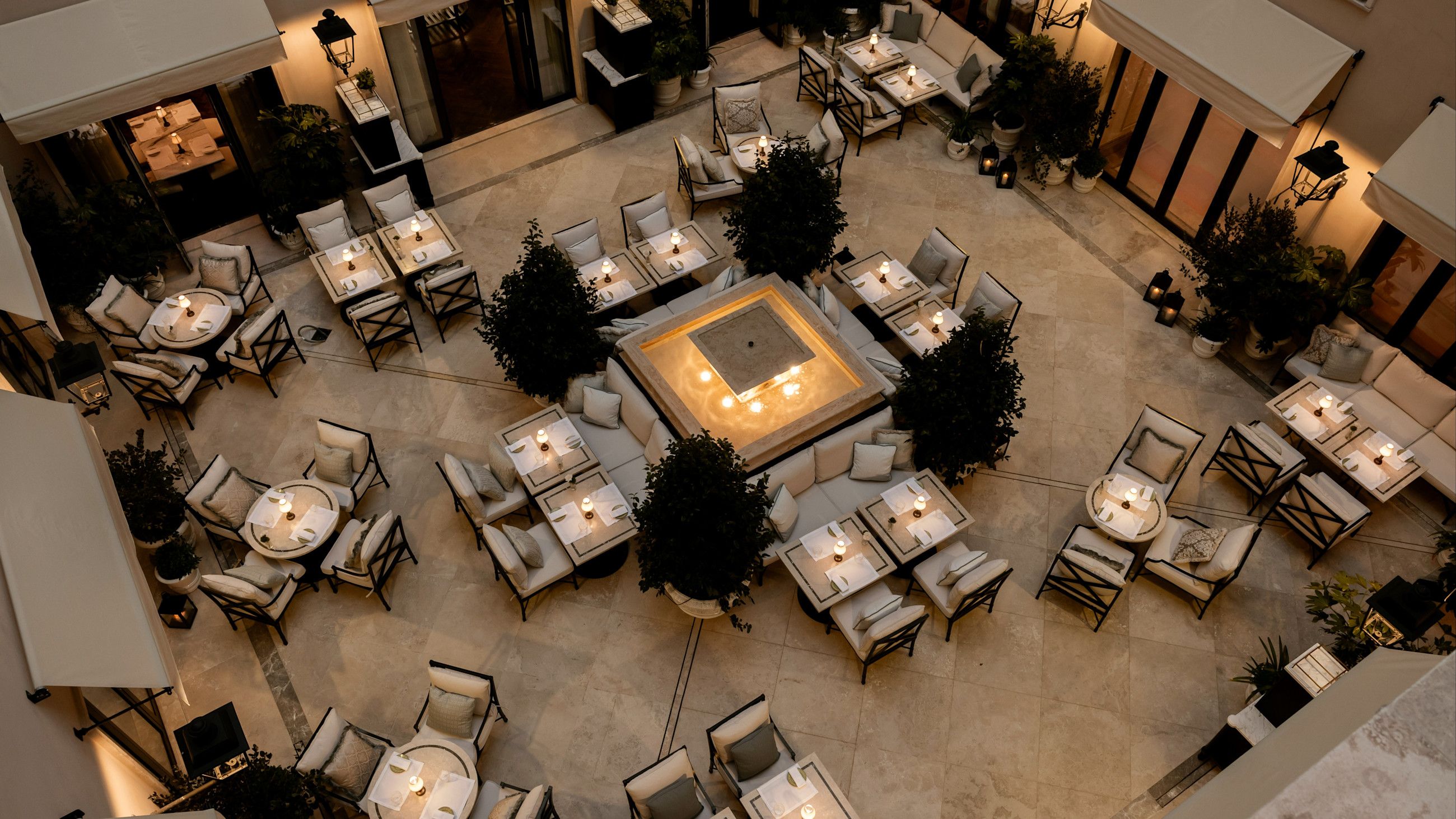 What The Fox Studio Ristorante Piazzetta, Corinthia Rome - Courtesy Press Office