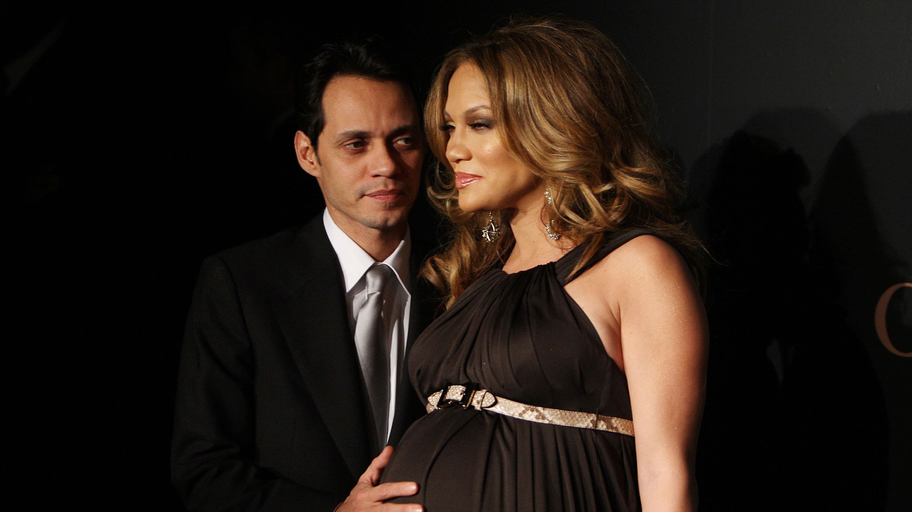 Marc Anthony e Jennifer Lopez nel 2008