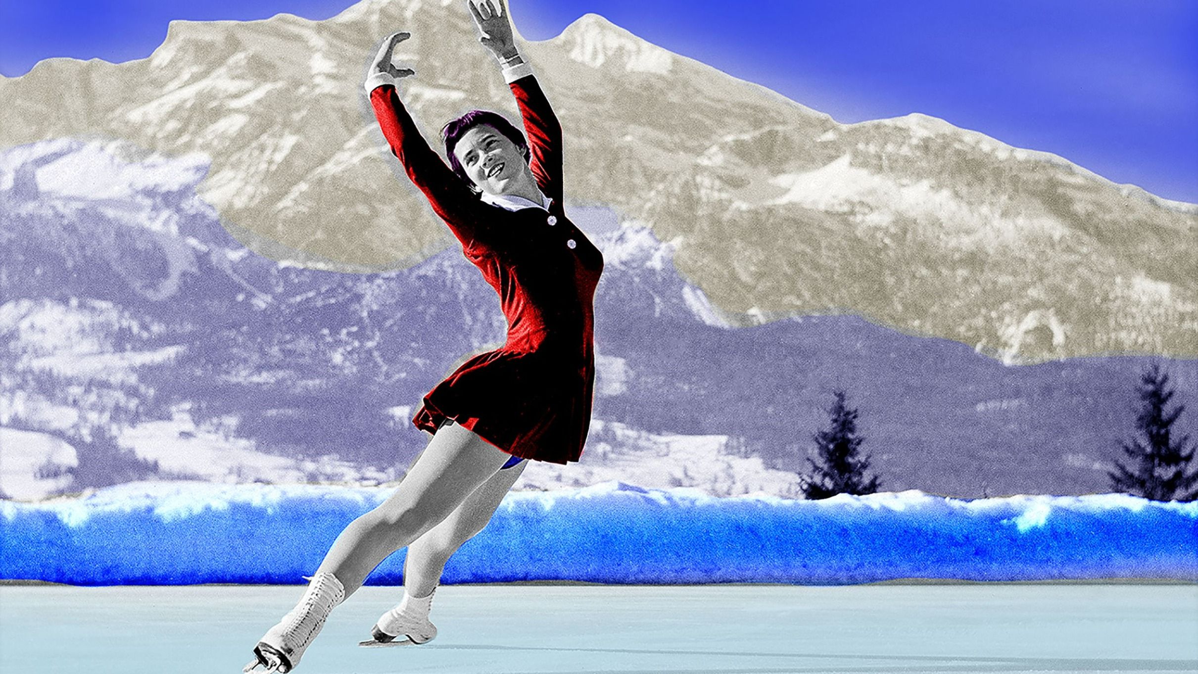 Stefano Zardini, The Pioneers' Passion n. 49, Tenley Albright in allenamento - Credits: Courtesy Press Office